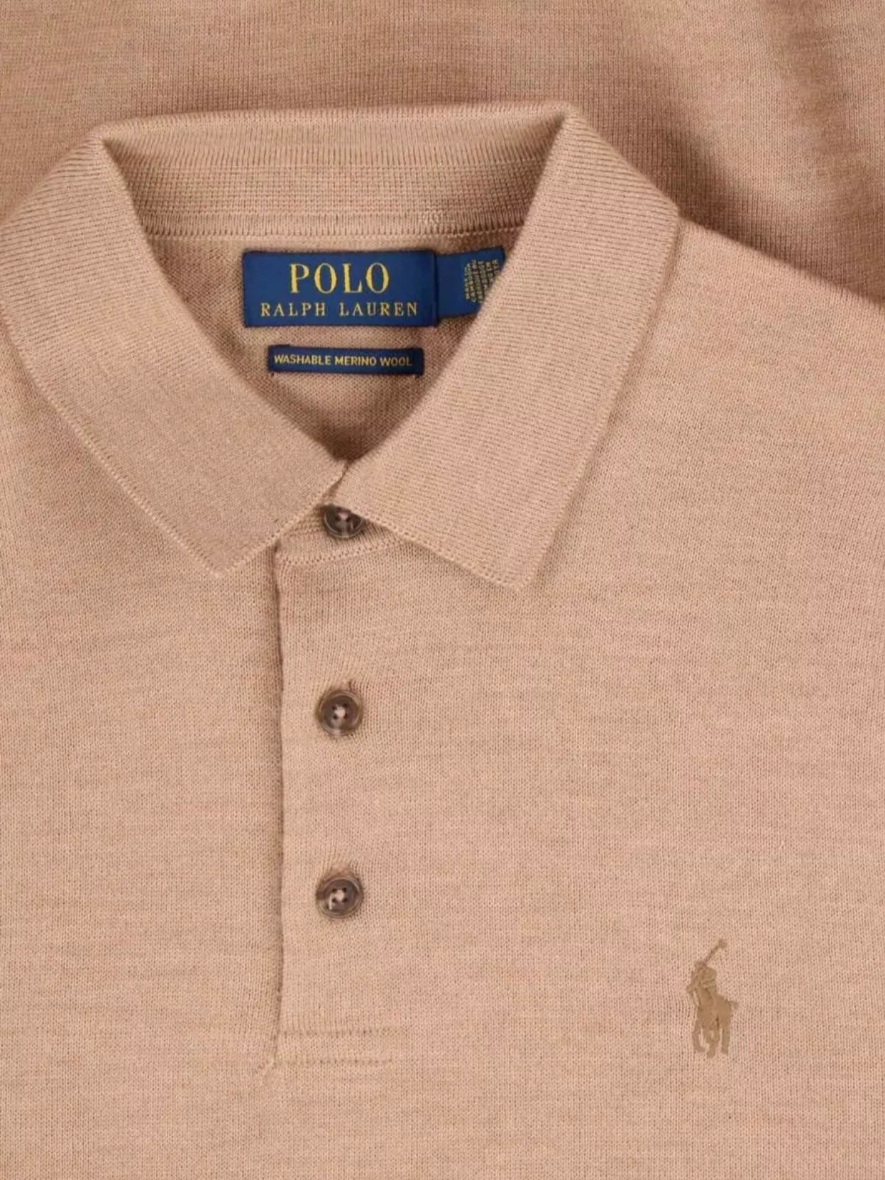 Polo Ralph Lauren Crewneck Sweater With Ribbed Cuffs And Hem