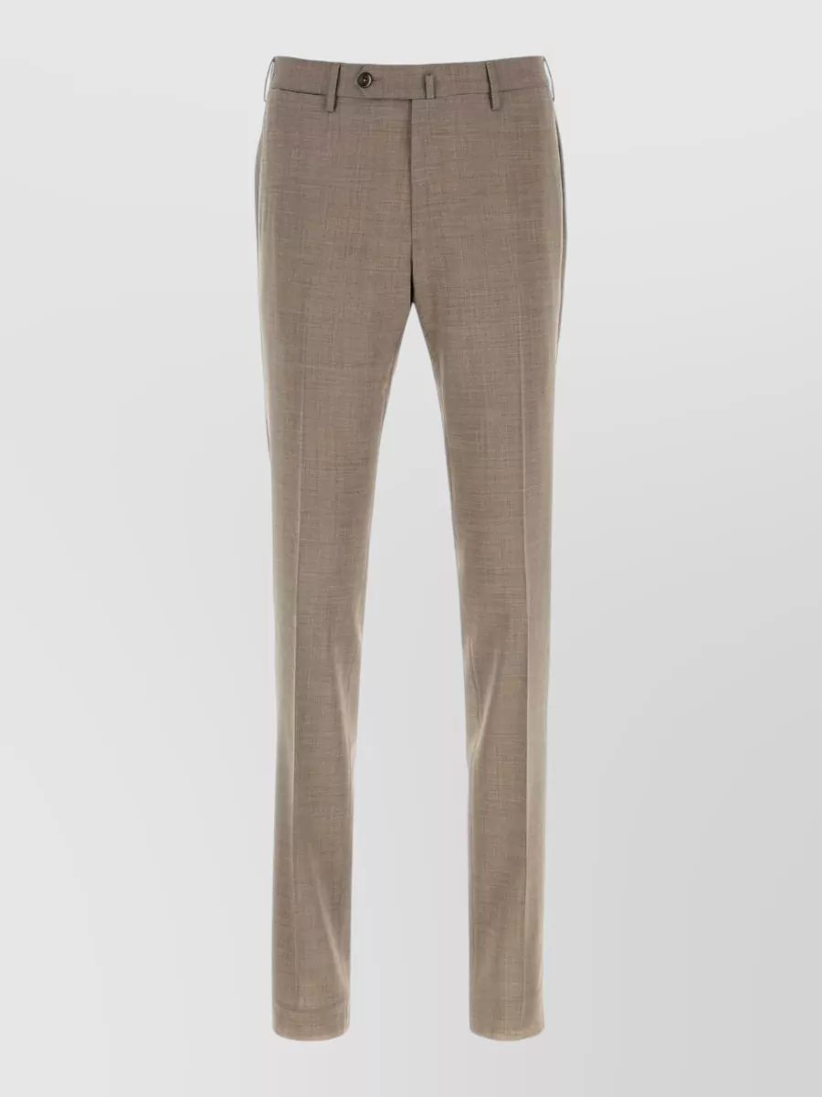 Pt Torino wool straight-leg trousers