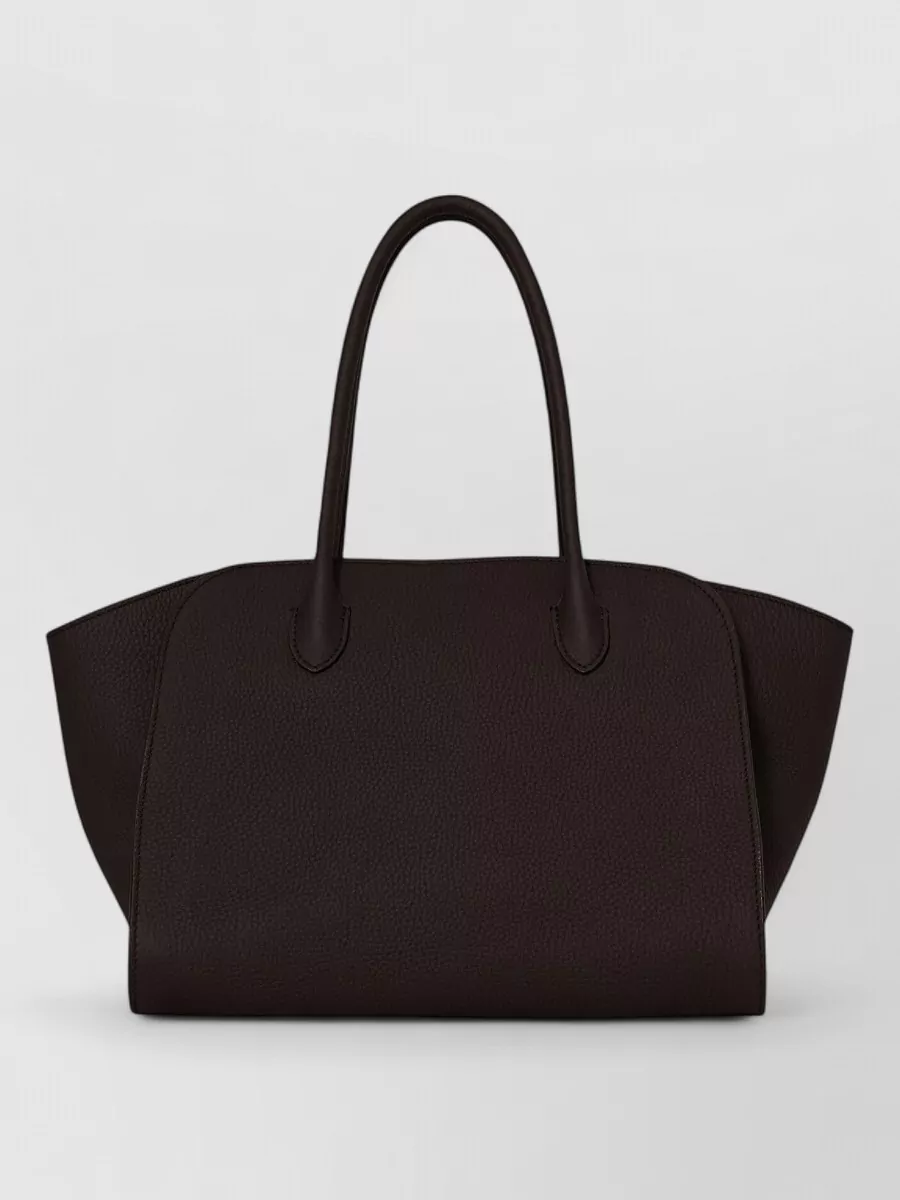 The Row calfskin leather marlo 12 tote bag