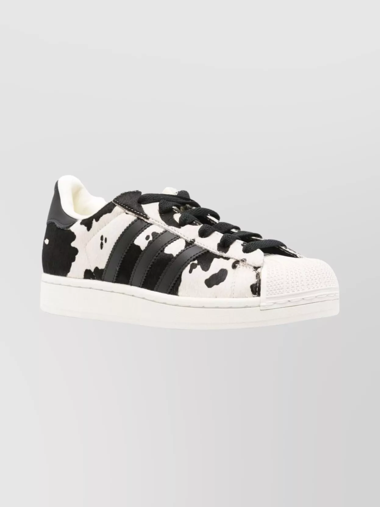 Adidas Leather Animal Print Low-Top Sneakers