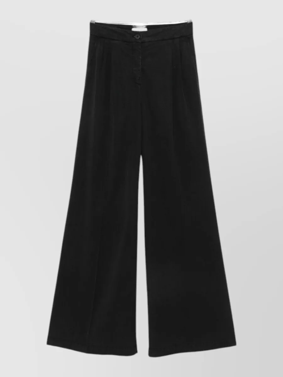Via Masini 80 Pleated Wide-Leg Trousers