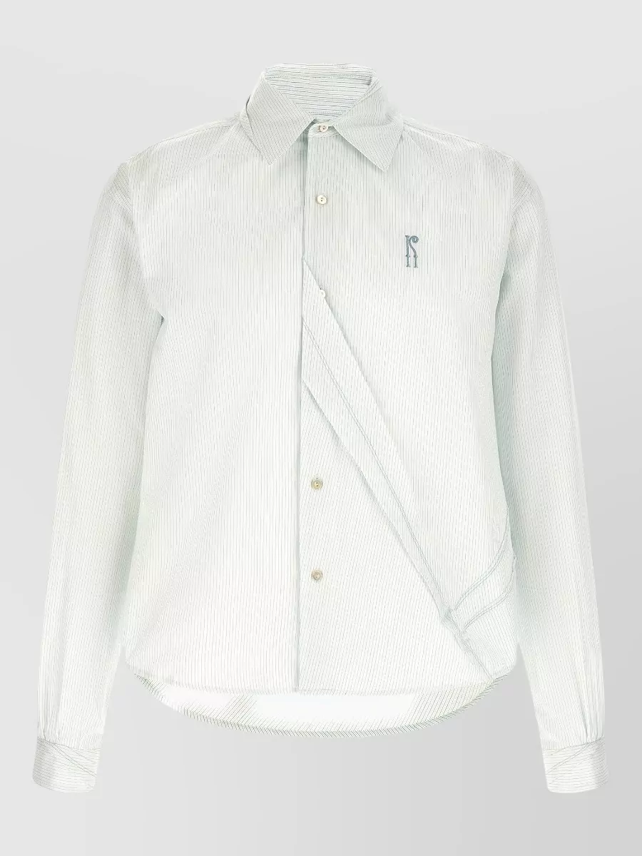 Kiko Kostadinov striped long-sleeve shirt