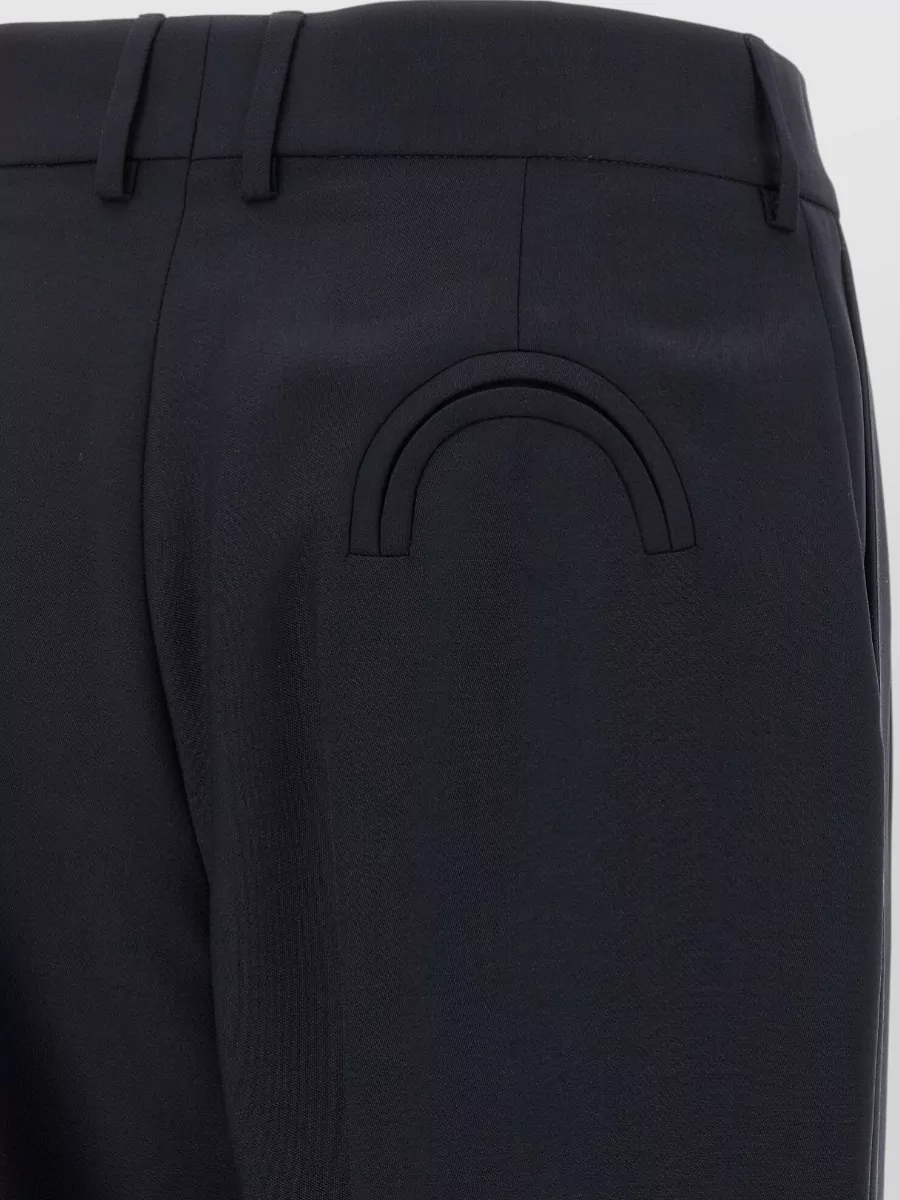 Blazé Milano Wool Mohair Tailored Trousers