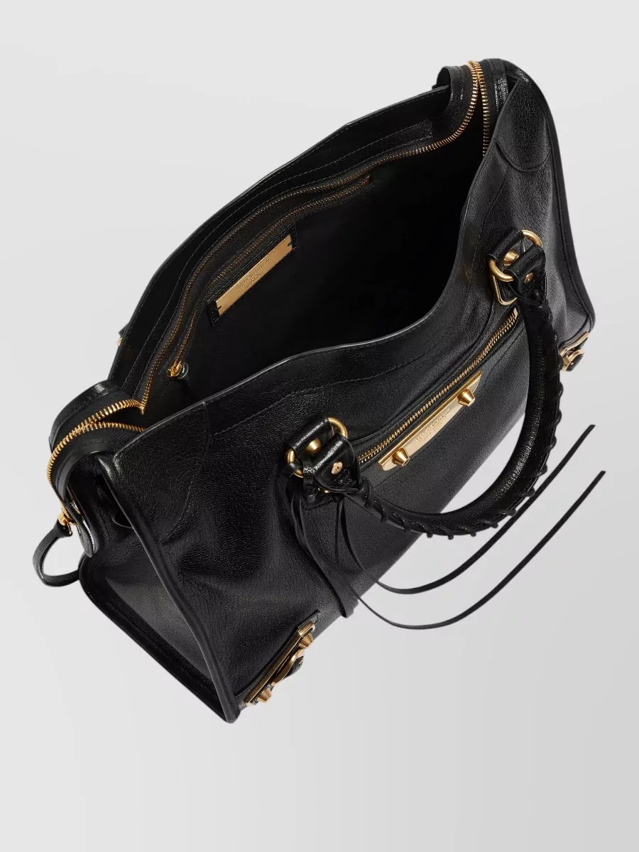 Balenciaga Le City Medium Leather Tote Bag