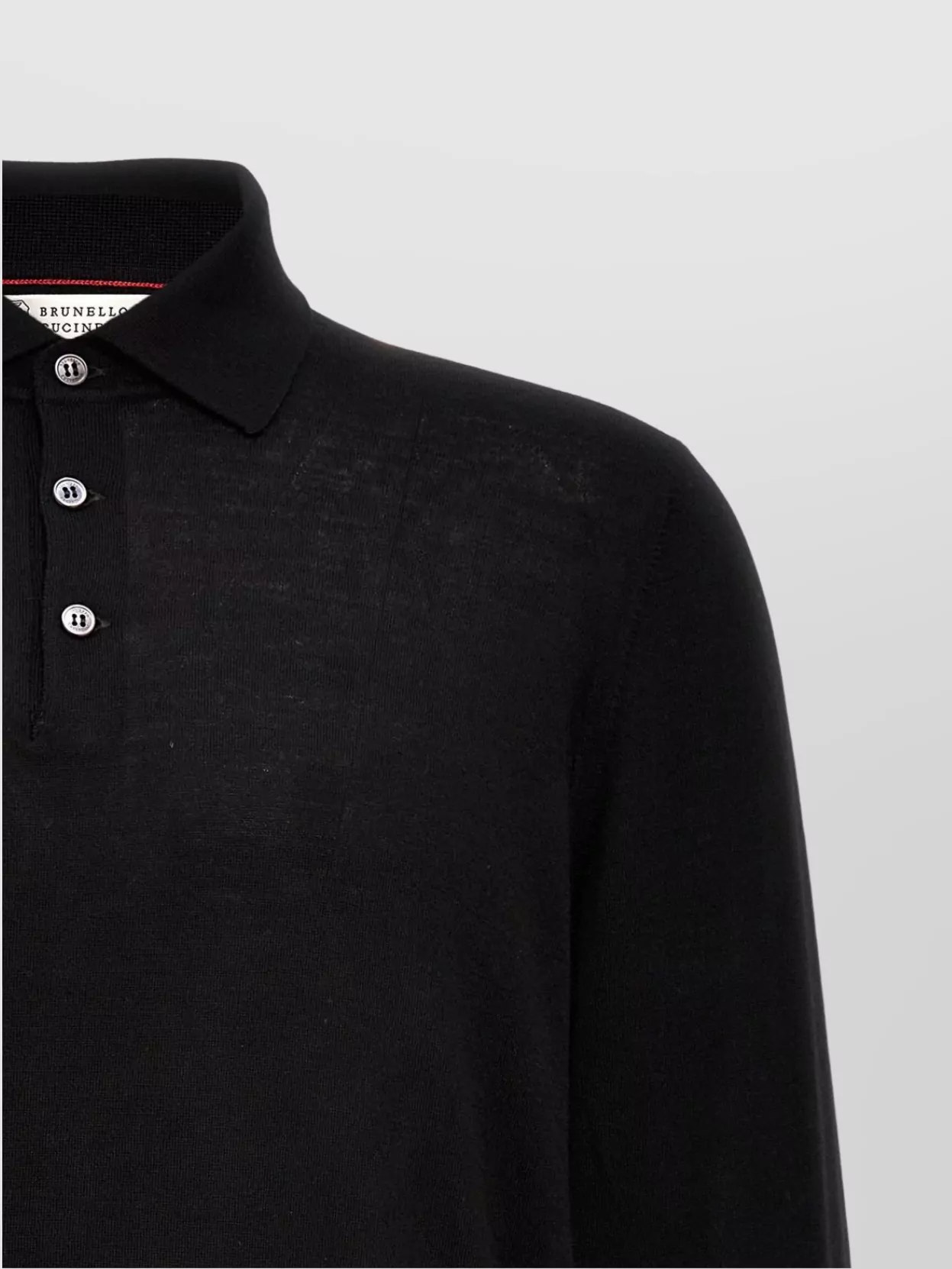 Brunello Cucinelli Collared Knit Polo Shirt