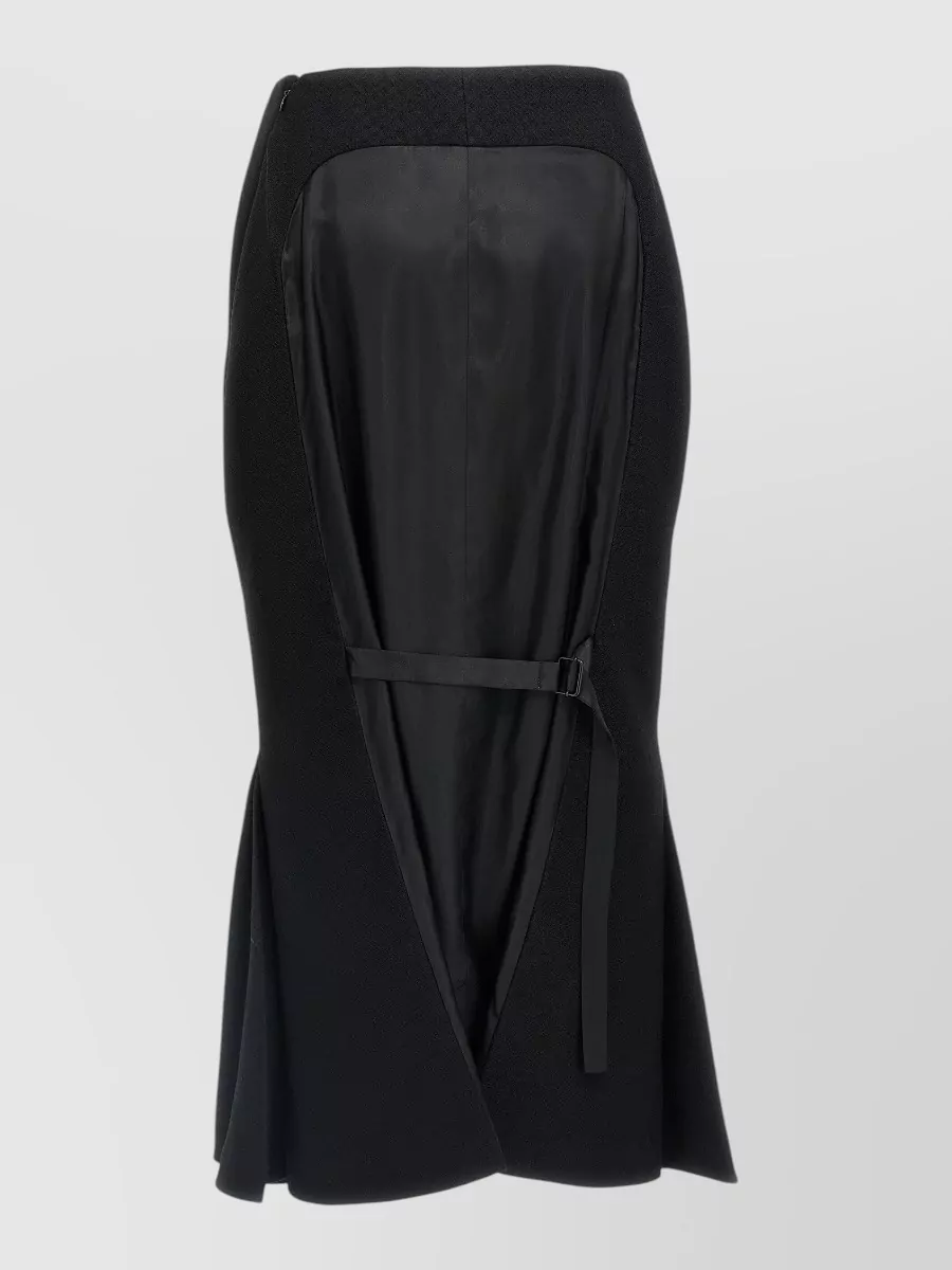 Prada Wool Fitted Skirt