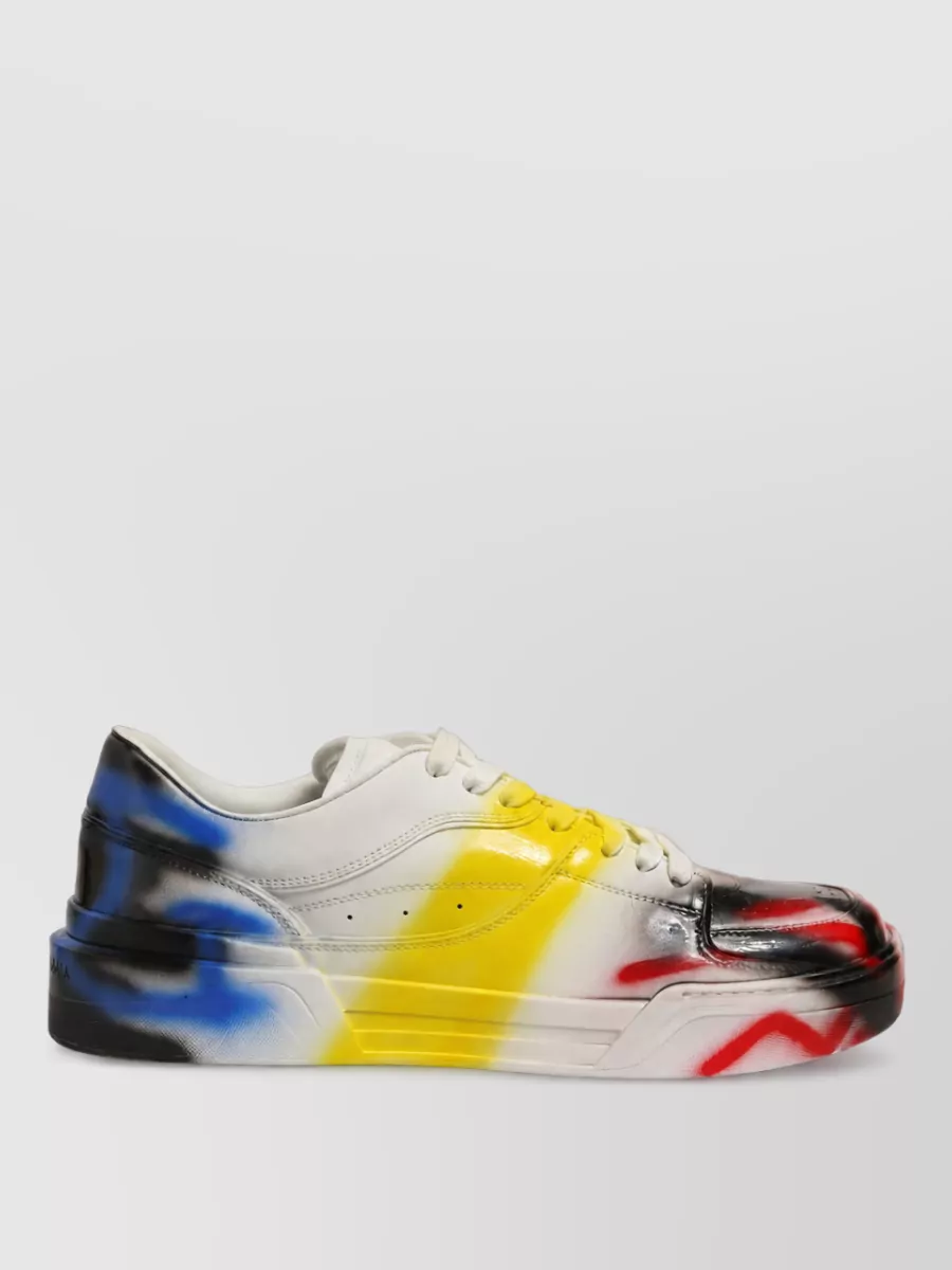 Dolce&Gabbana Leather Low-Top Sneakers