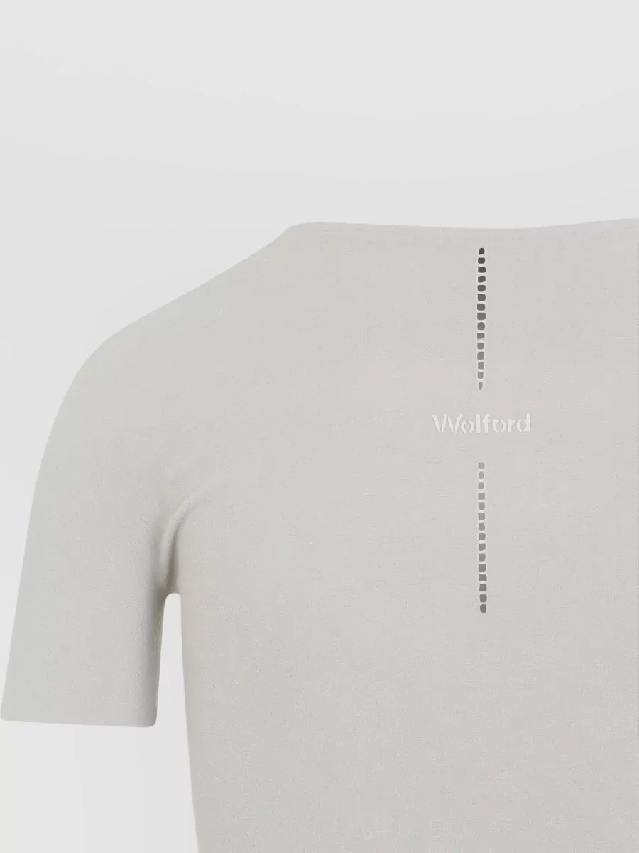 Wolford Seamless Fitted Cropped T-Shirt