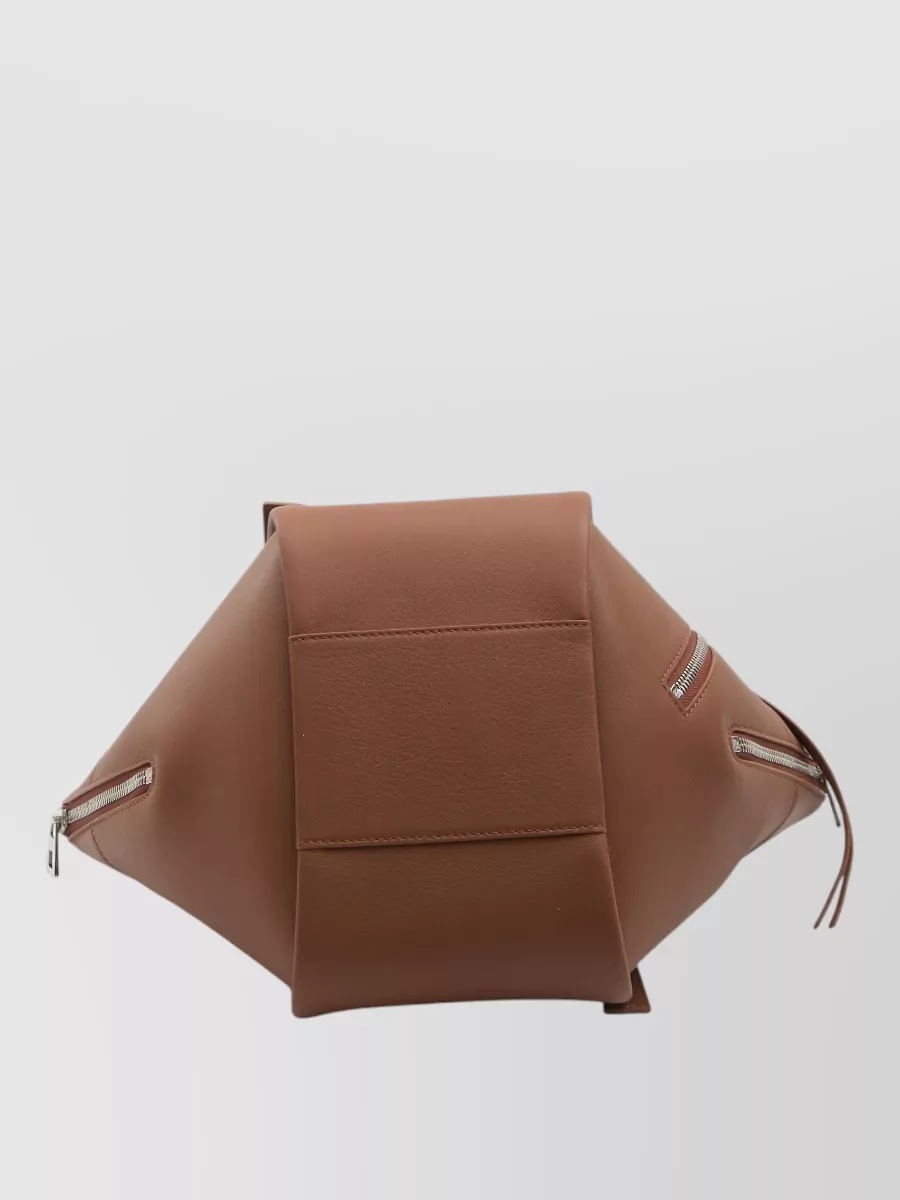 Loewe Flip Shoulder Bag Adjustable Handles Zippers