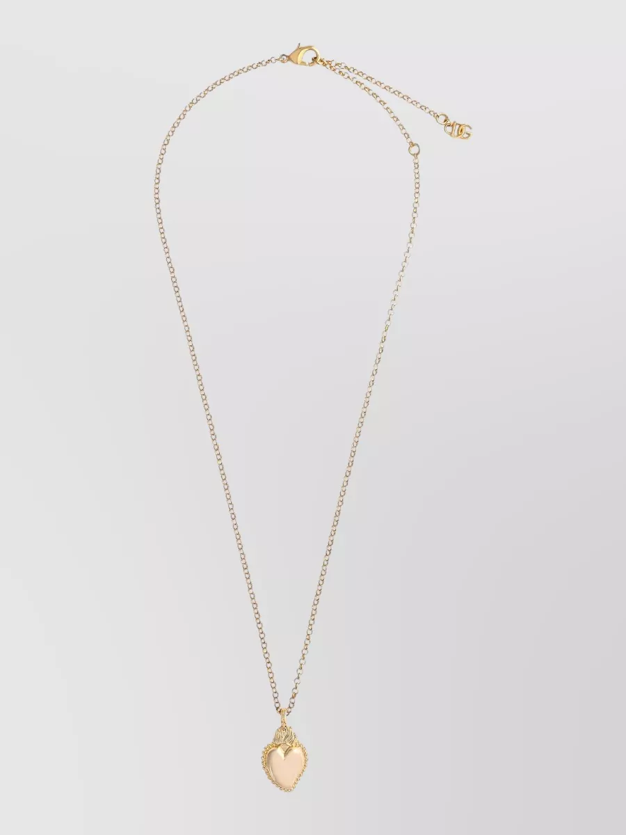 Dolce&Gabbana brass pendant necklace