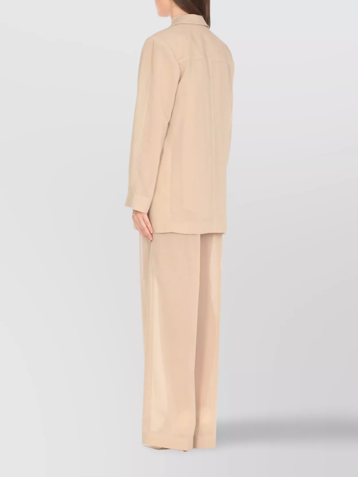 Philosophy Blazer Cotton Blend Shawl Lapel