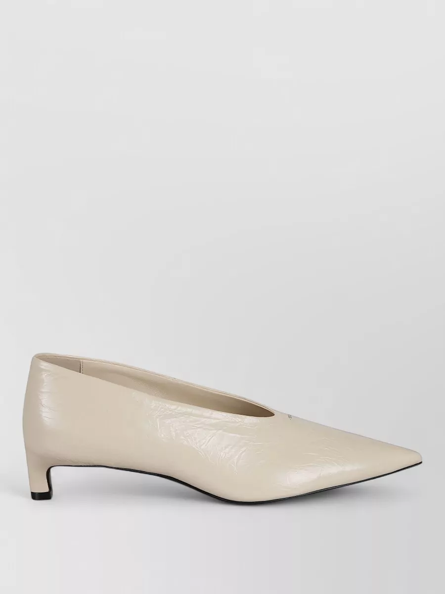 Jil Sander Leather Pumps