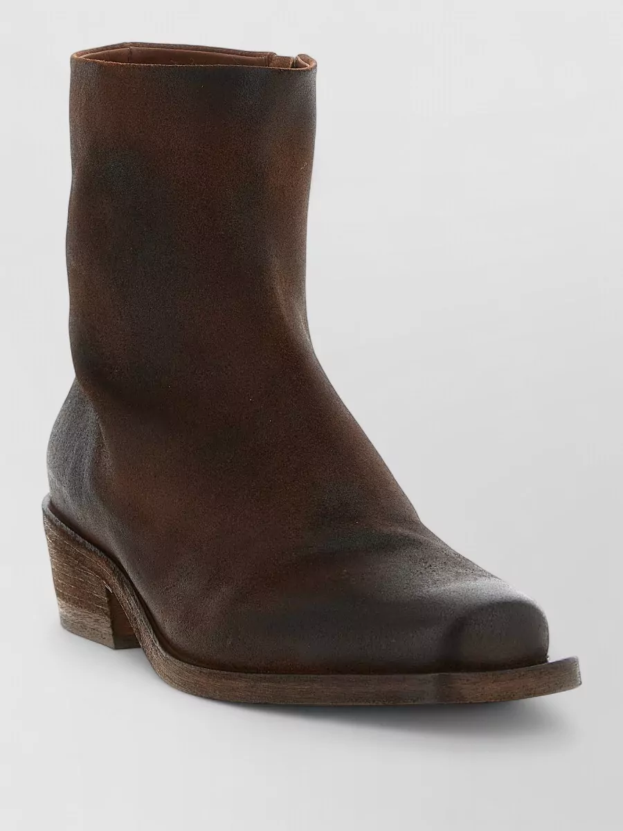 Marsell leather tex tex ankle boots