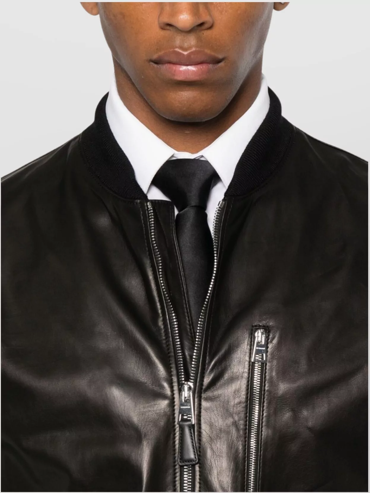 Givenchy Tailored Jacket Ribbed Accents