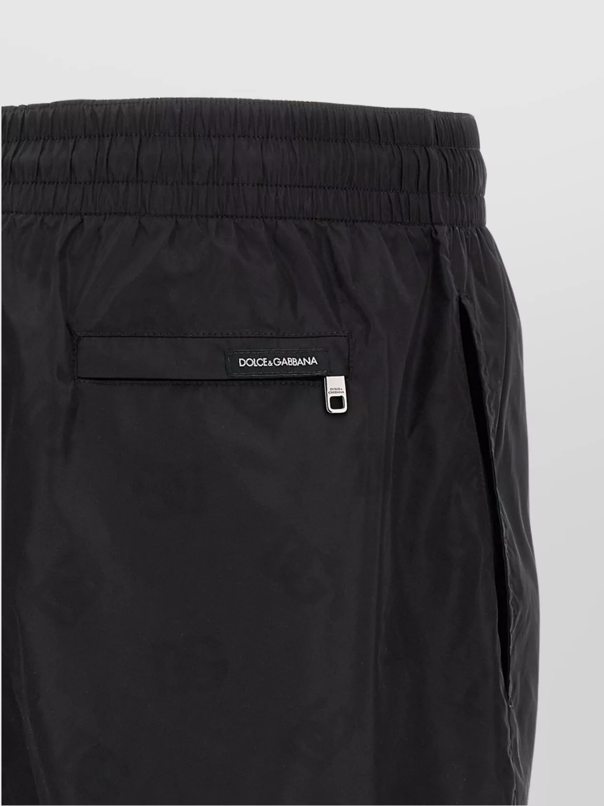 Dolce&Gabbana Swim Trunks With Back Pocket And Elastic Waistband