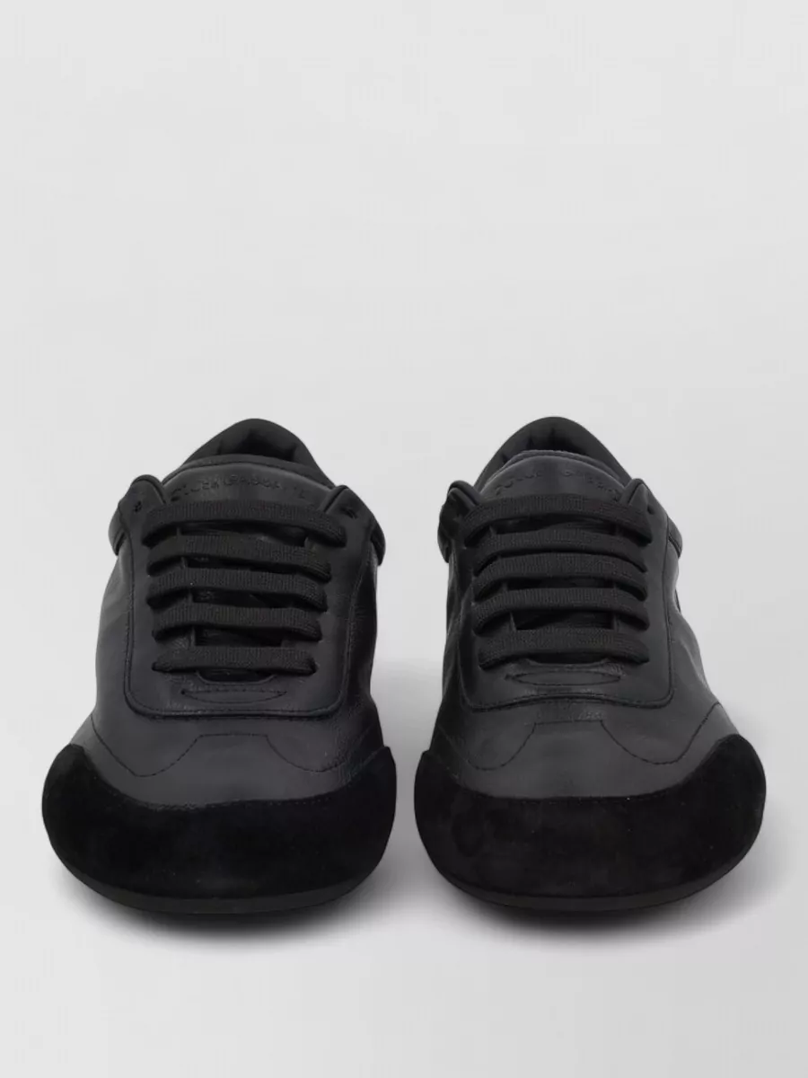 Dolce&Gabbana leather lace-up sneakers