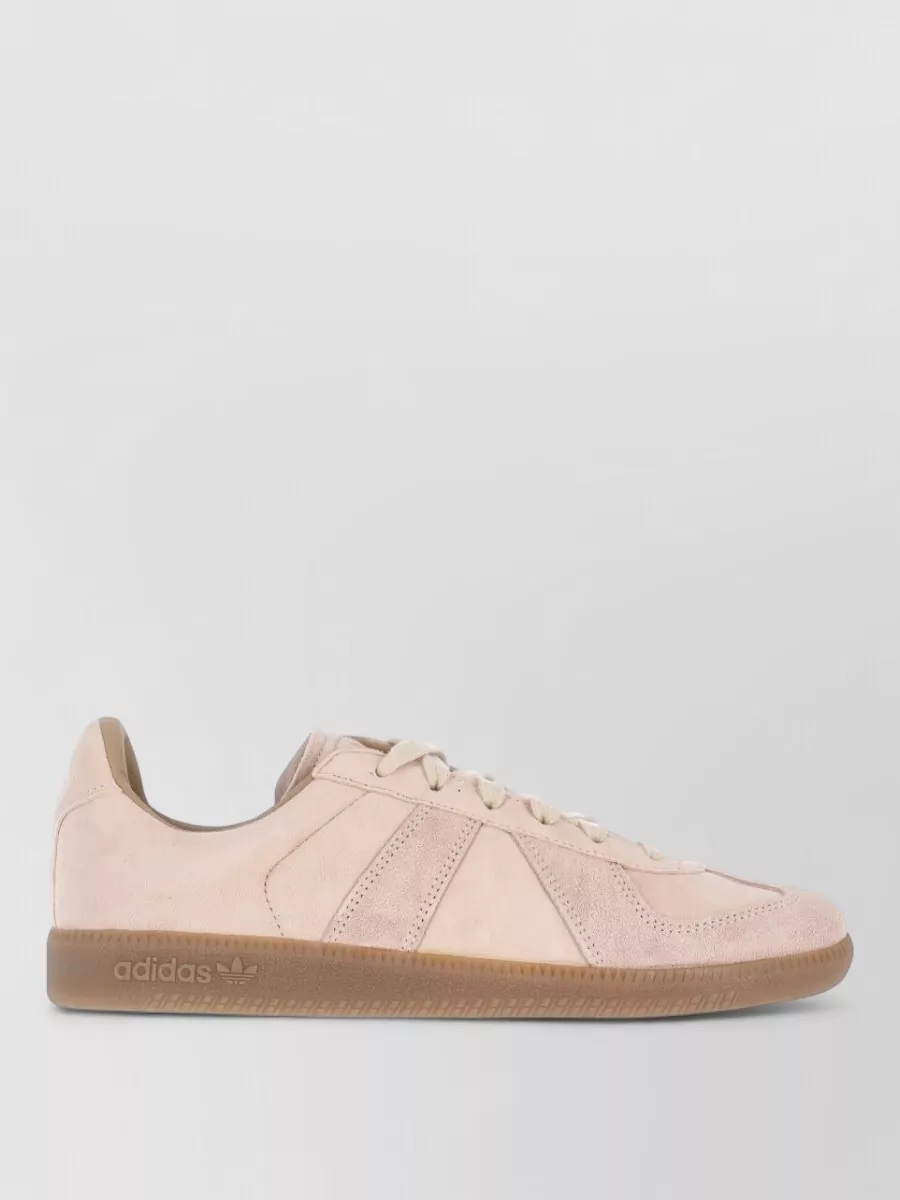 Adidas leather low top lace-up shoes