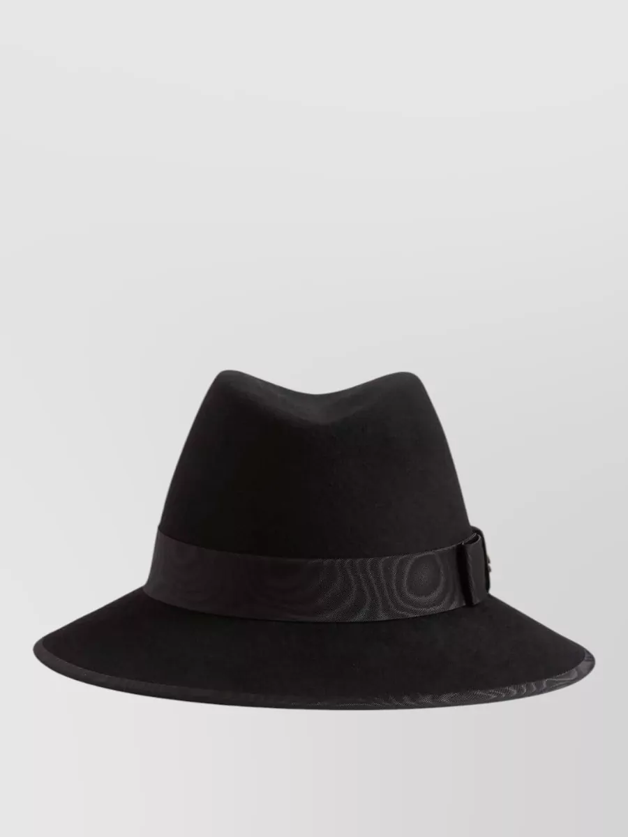 Valentino Garavani felt fedora hat