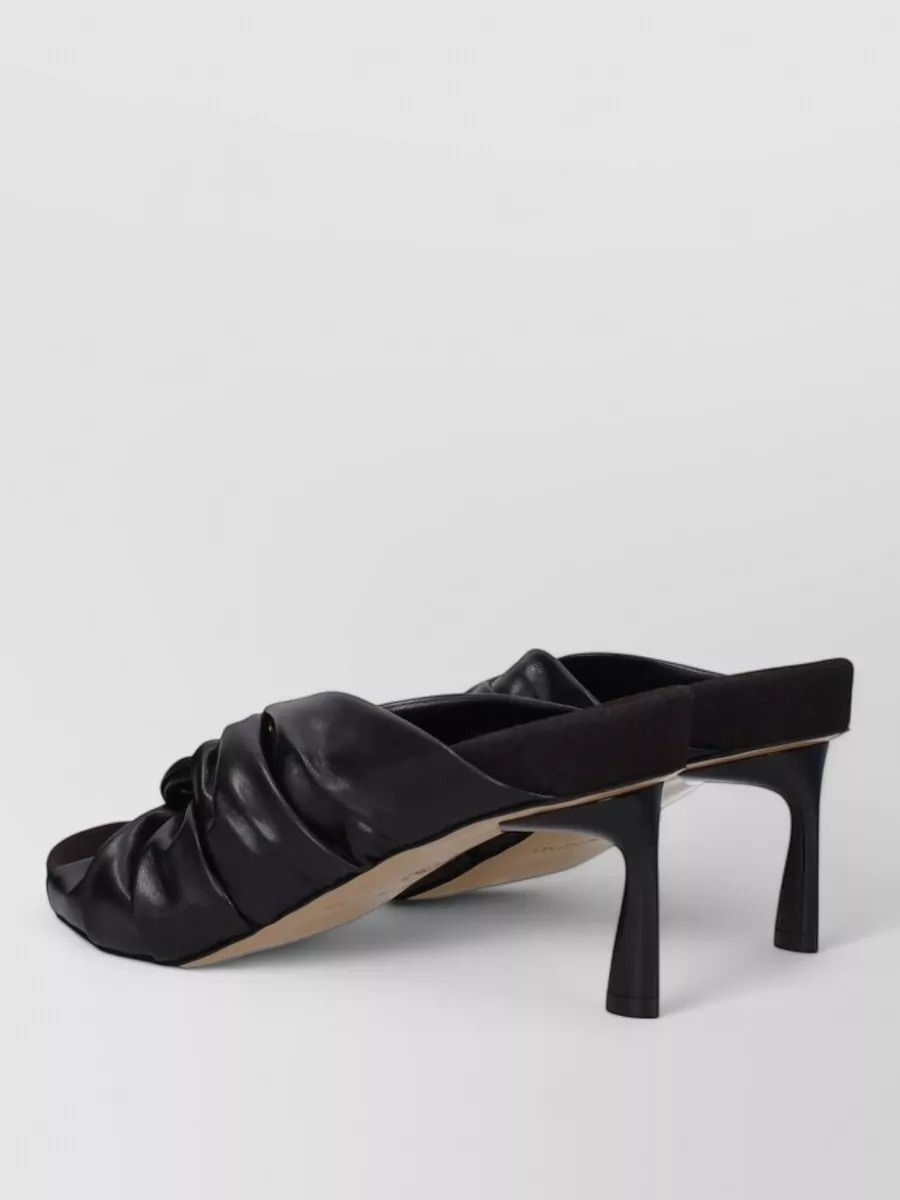 Stella Mccartney Leather Twisted Sandals