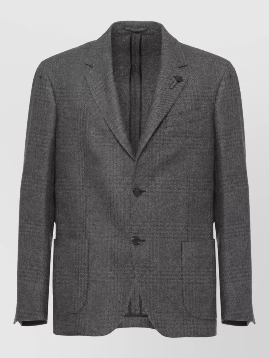Lardini Single-Breasted Suit Jacket