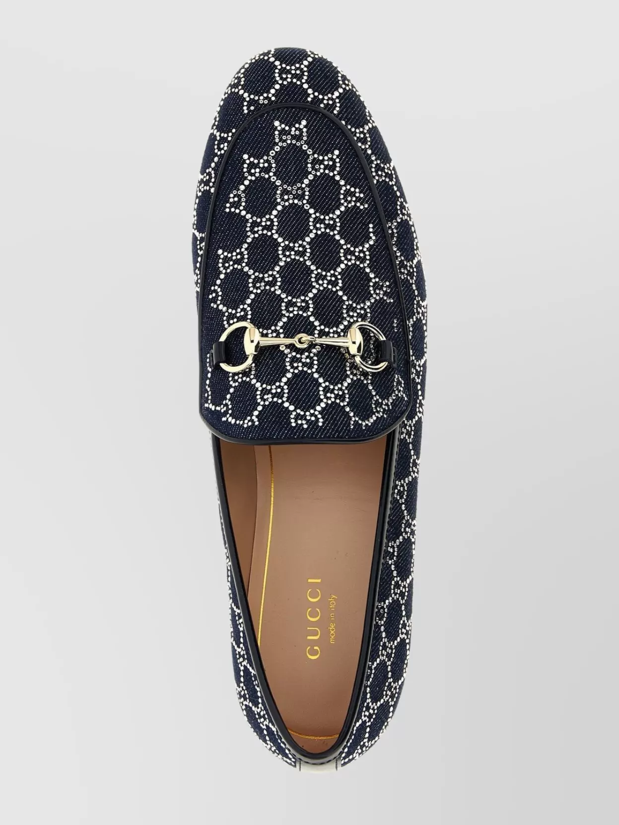 Gucci Jordaan Loafers Featuring Horsebit Detail In Blue