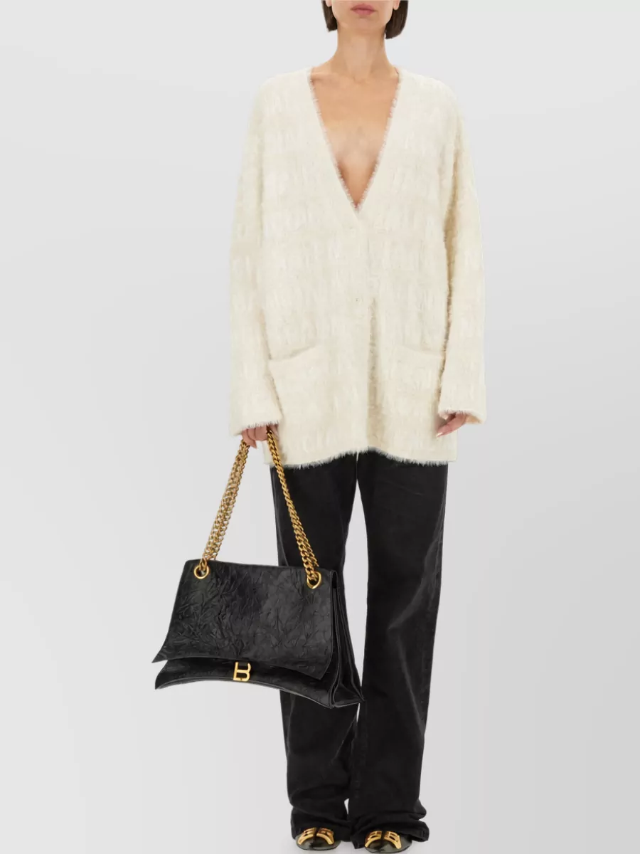 Balenciaga V-Neck Cardigan