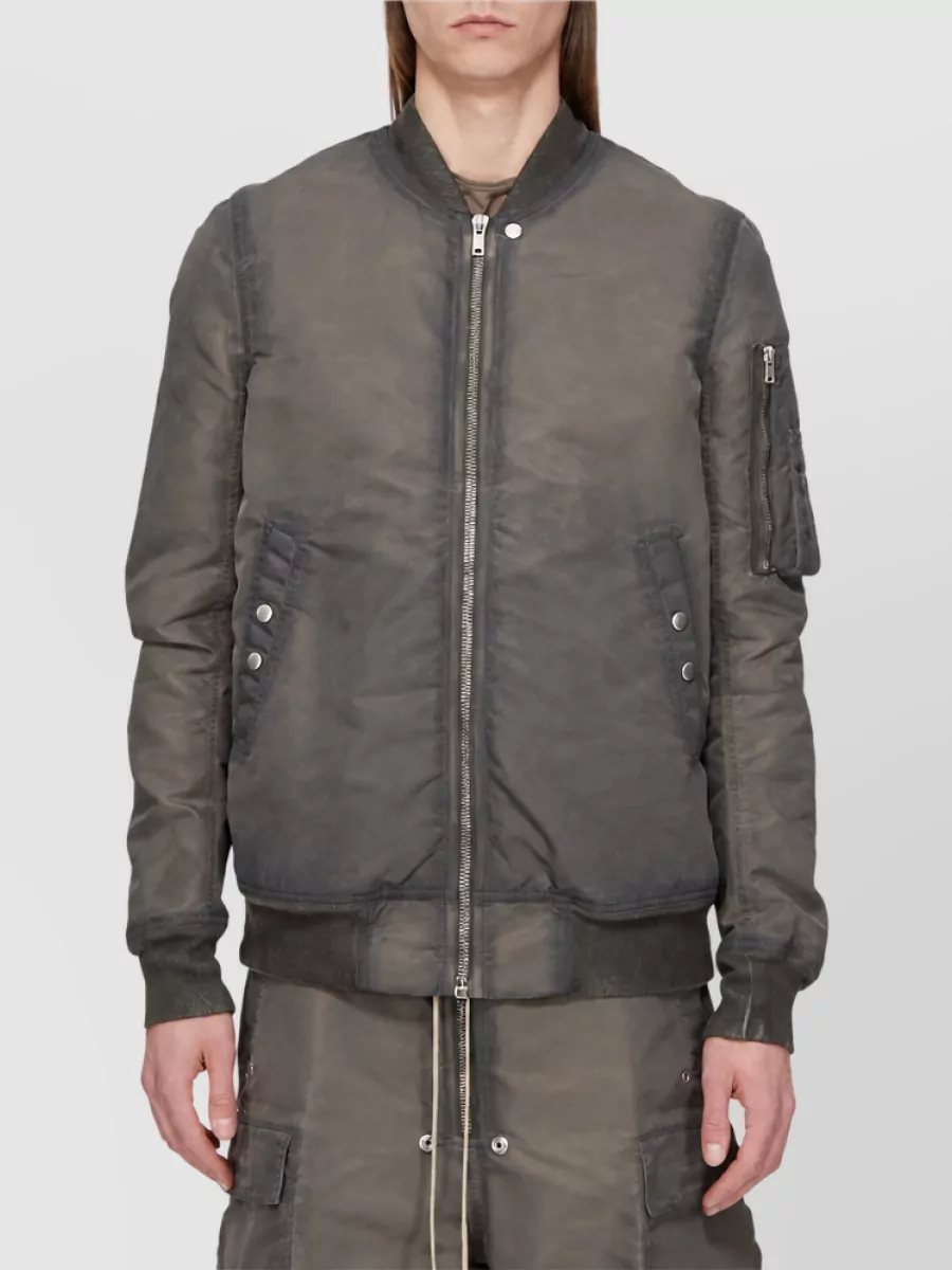 Rick Owens Drkshdw Nylon Bomber Jacket