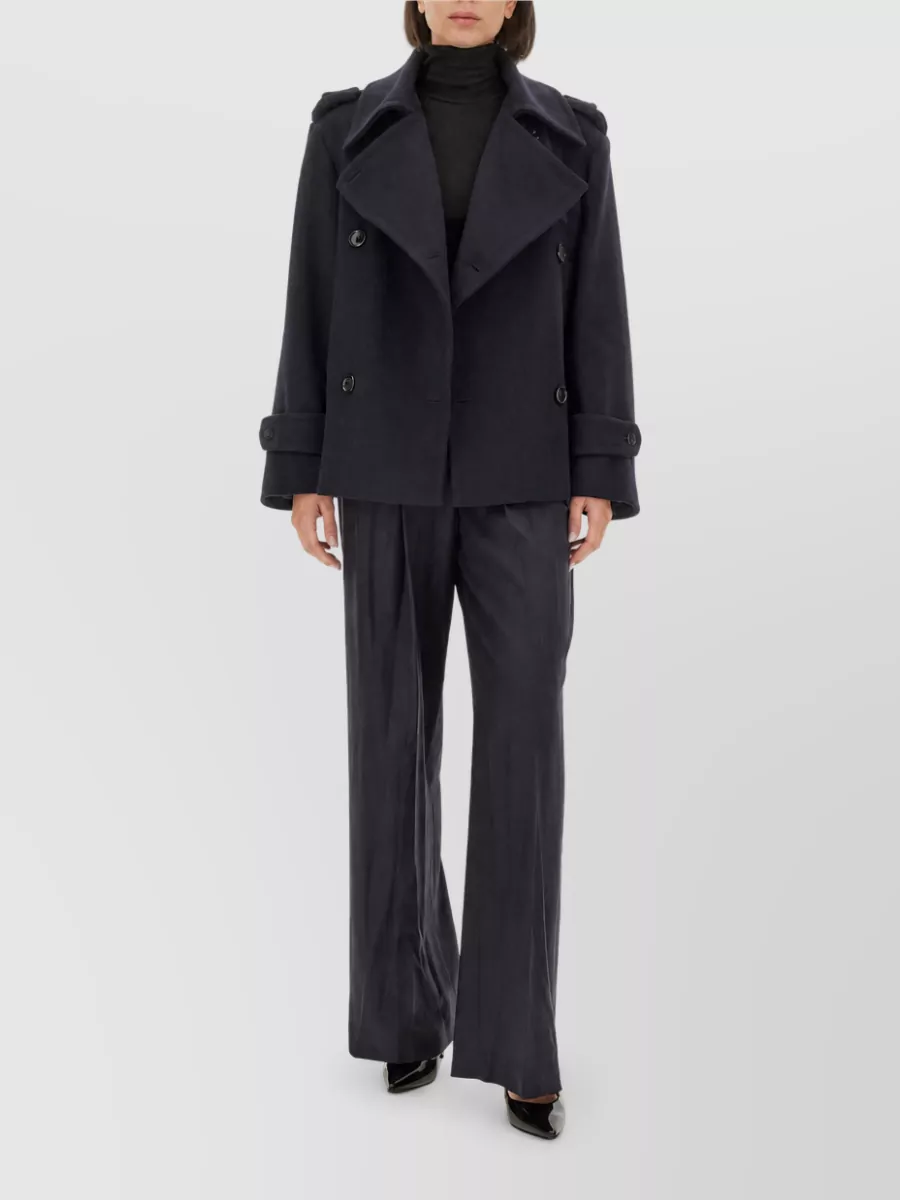 Max Mara Cashmere virgin wool fitted jacket