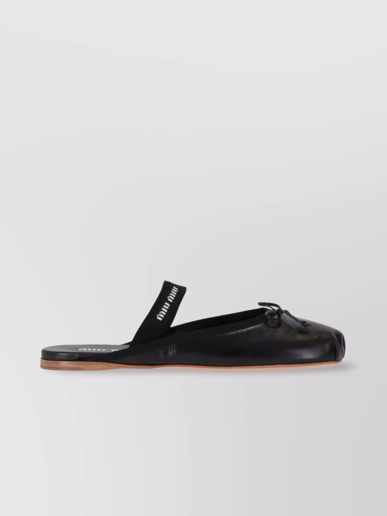 Miu Miu Capretto 4 Bow Detail Sandals