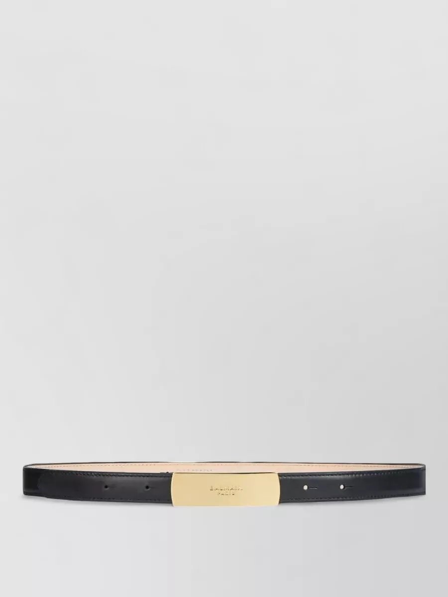 Balmain lamb leather belt