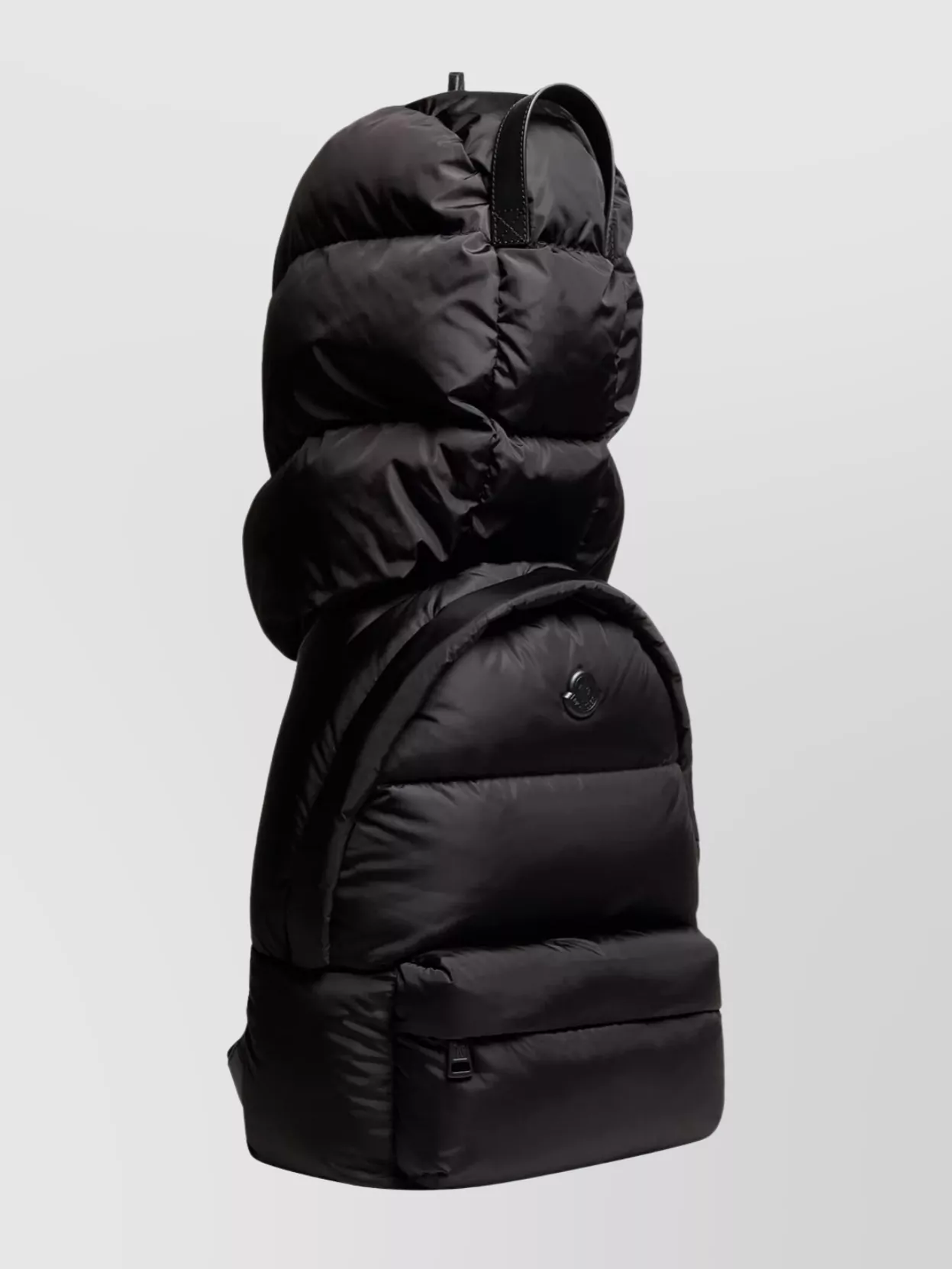 Moncler Padded Backpack With Adjustable Straps And Pockets