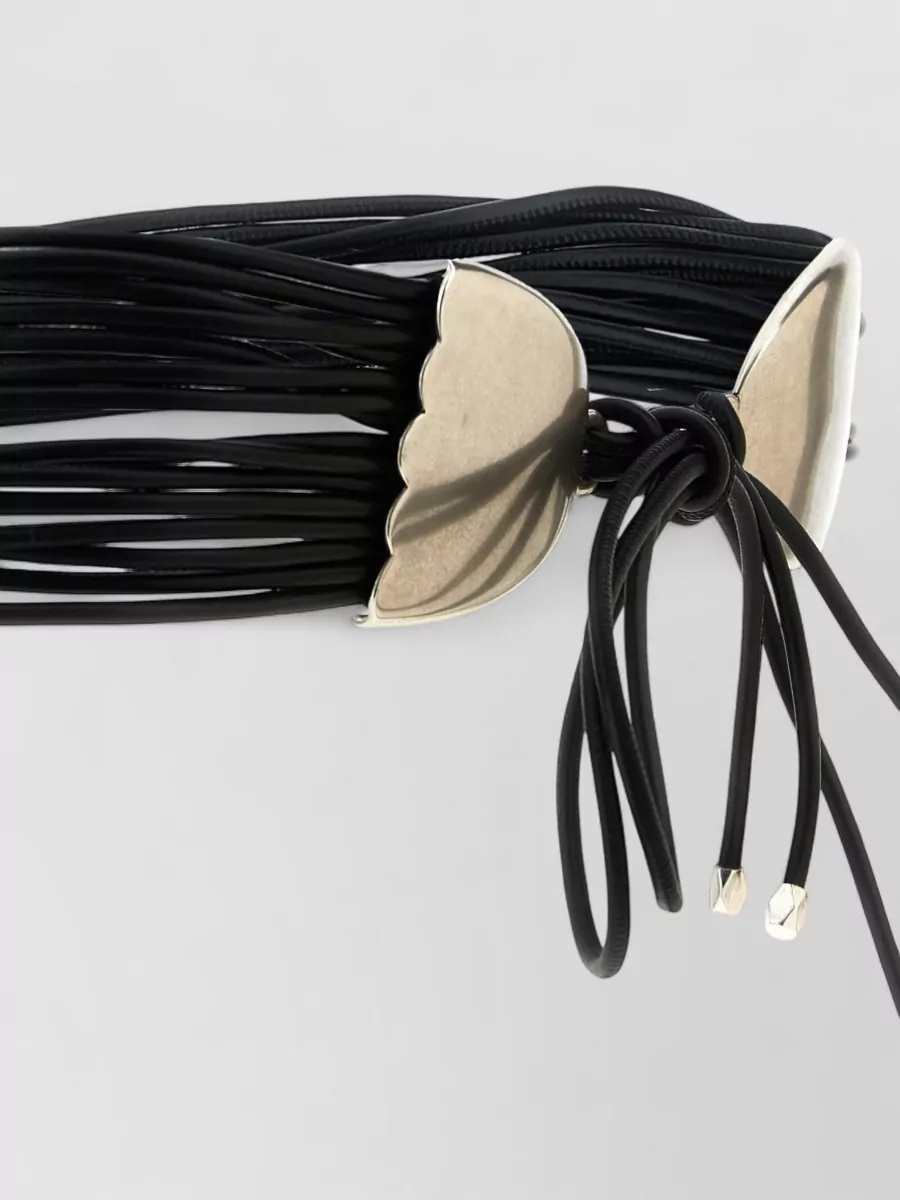 Isabel Marant Brandy Belt Adjustable Knot Metallic Strands