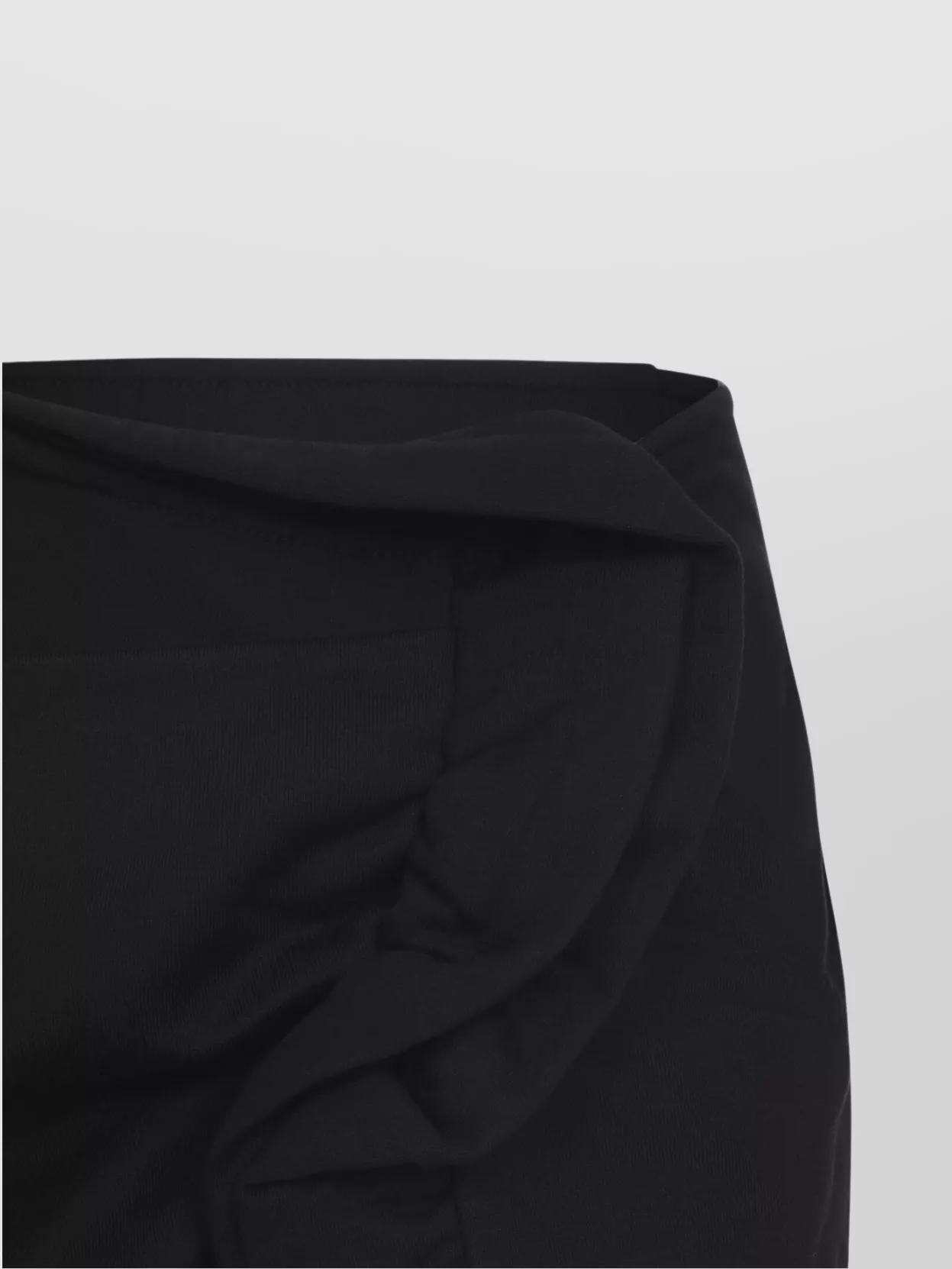 Dries Van Noten Asymmetric Midi Skirt Draped Detail