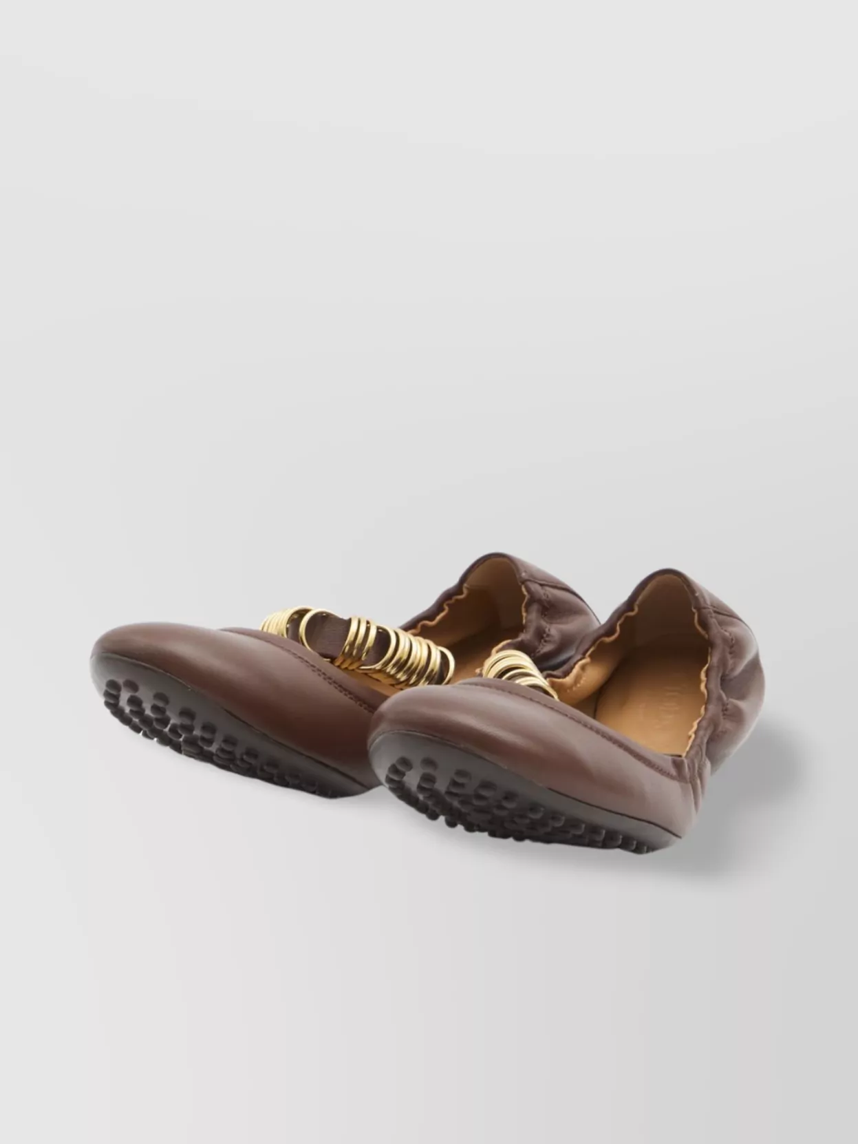 Tod's Leather Ballet Flats Eyelets