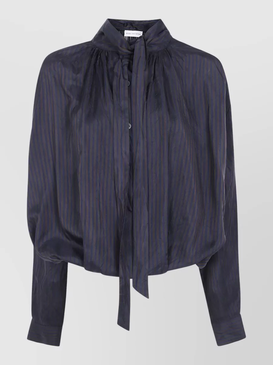 Dries Van Noten cupro shirt