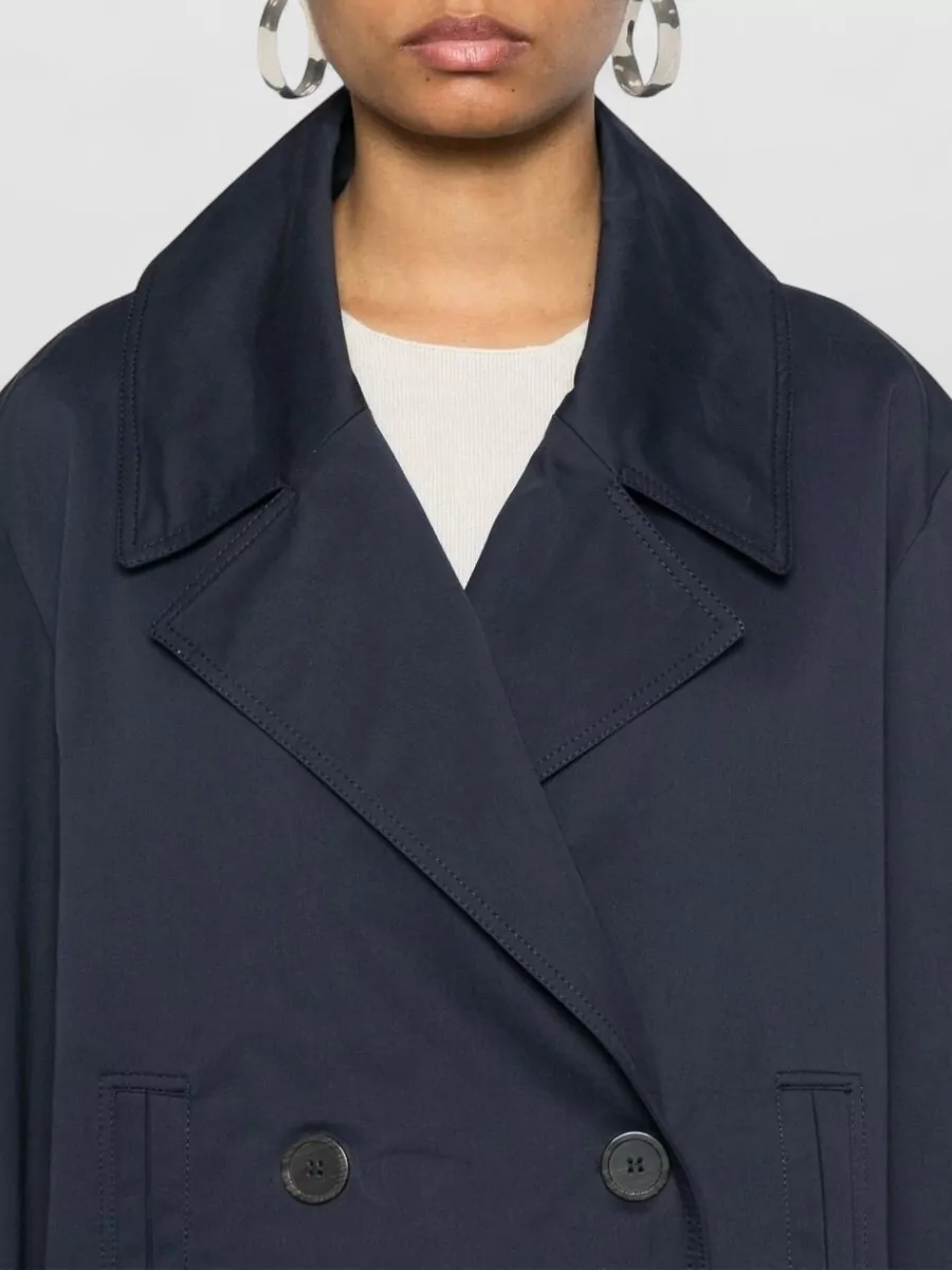Semicouture Cotton Double-Breasted Blazer