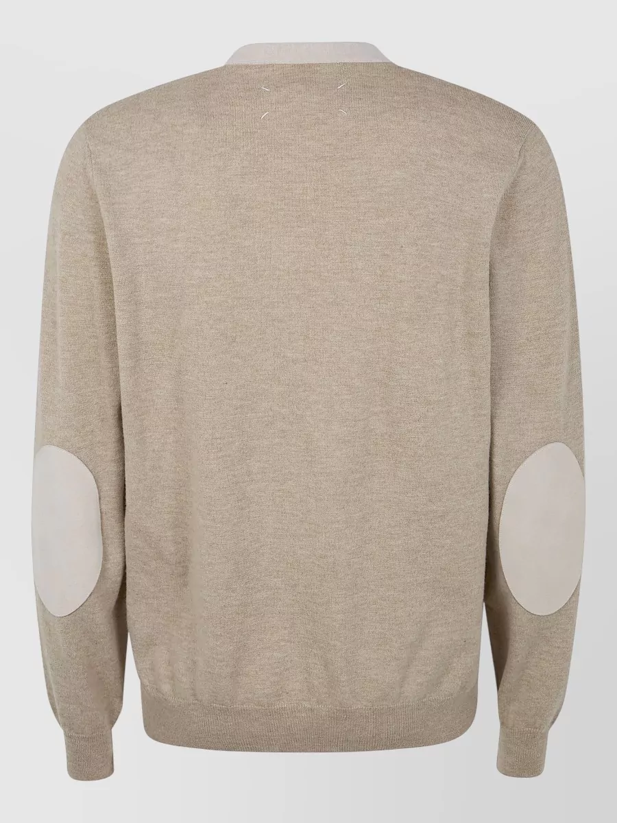 Maison Margiela Knit Cardigan V Neck Long Sleeves
