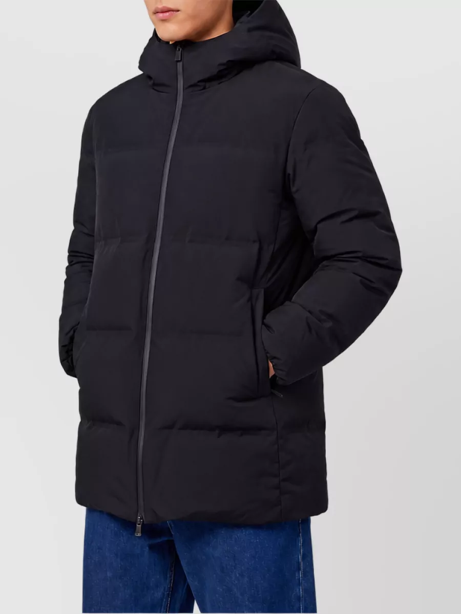 Herno Down Quilted Hooded Puffer Coat