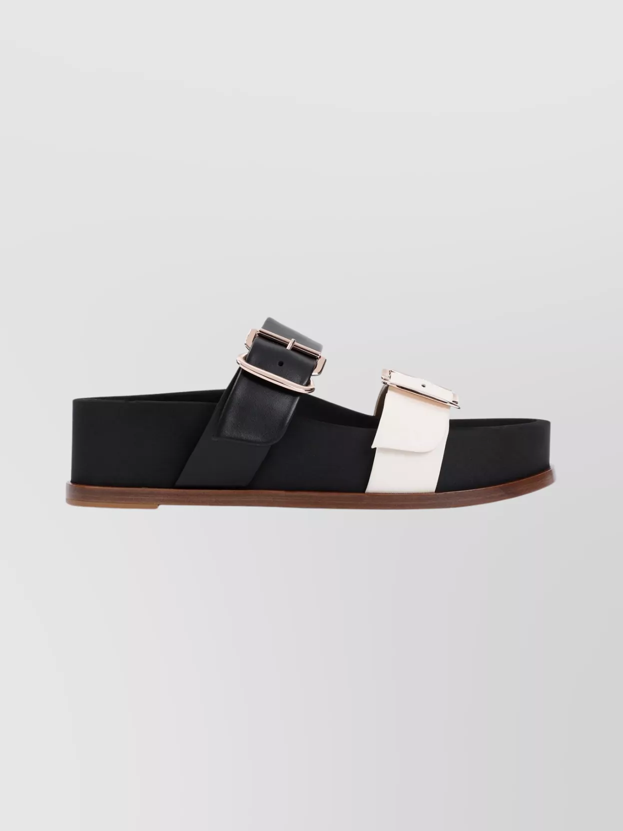 Gabriela Hearst Wren Flat Sandals Contrast Straps