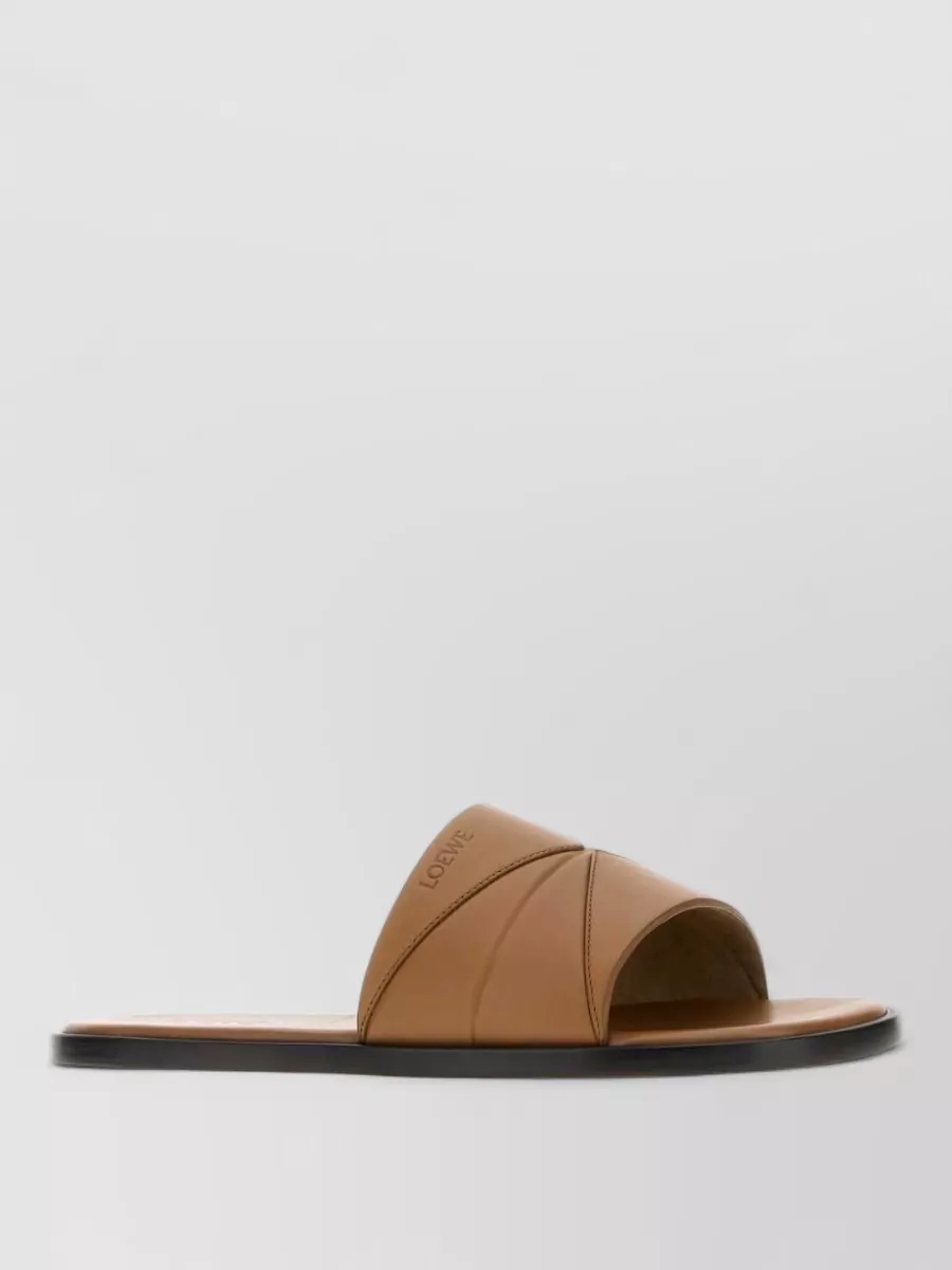 Loewe leather slippers