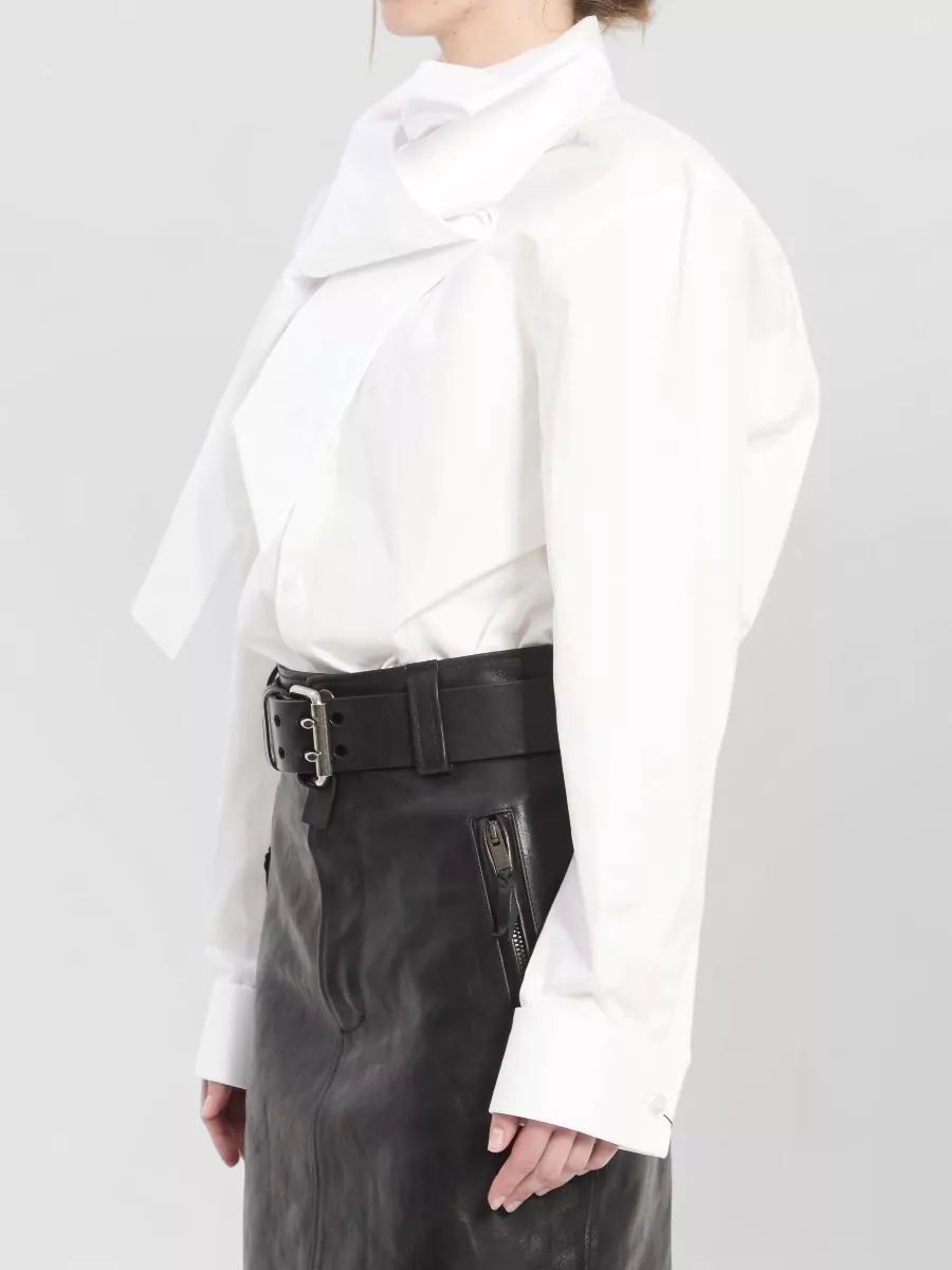 Saint Laurent Cotton Long-Sleeve Shirt