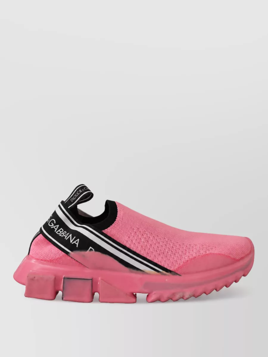 Dolce&Gabbana Knitted Slip-On Sneakers