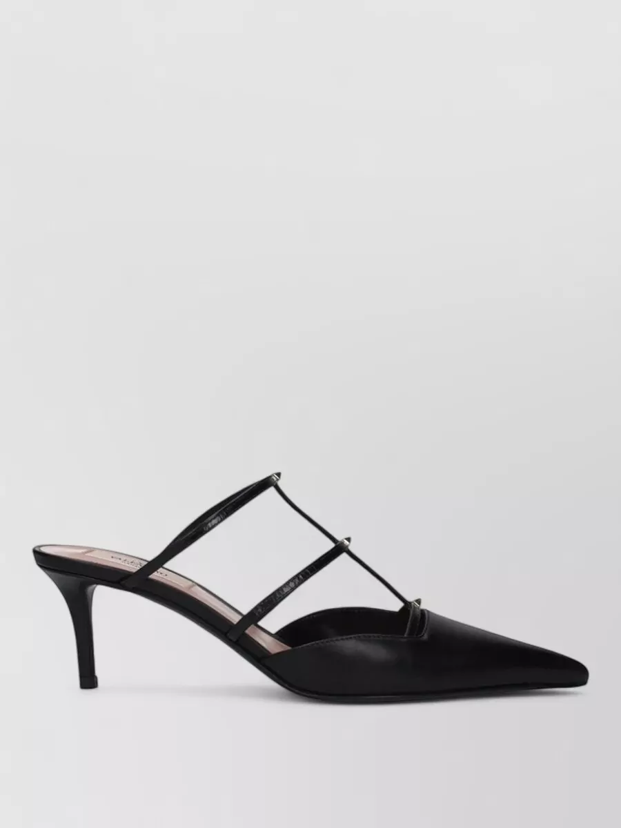 Valentino Garavani Leather Studded Sandals