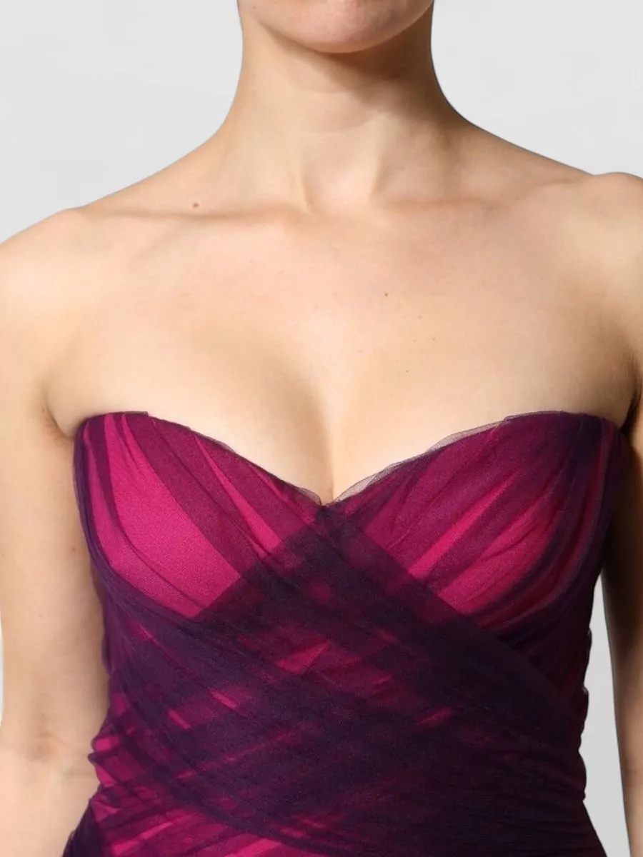 Dolce&Gabbana Strapless Sheath Gown