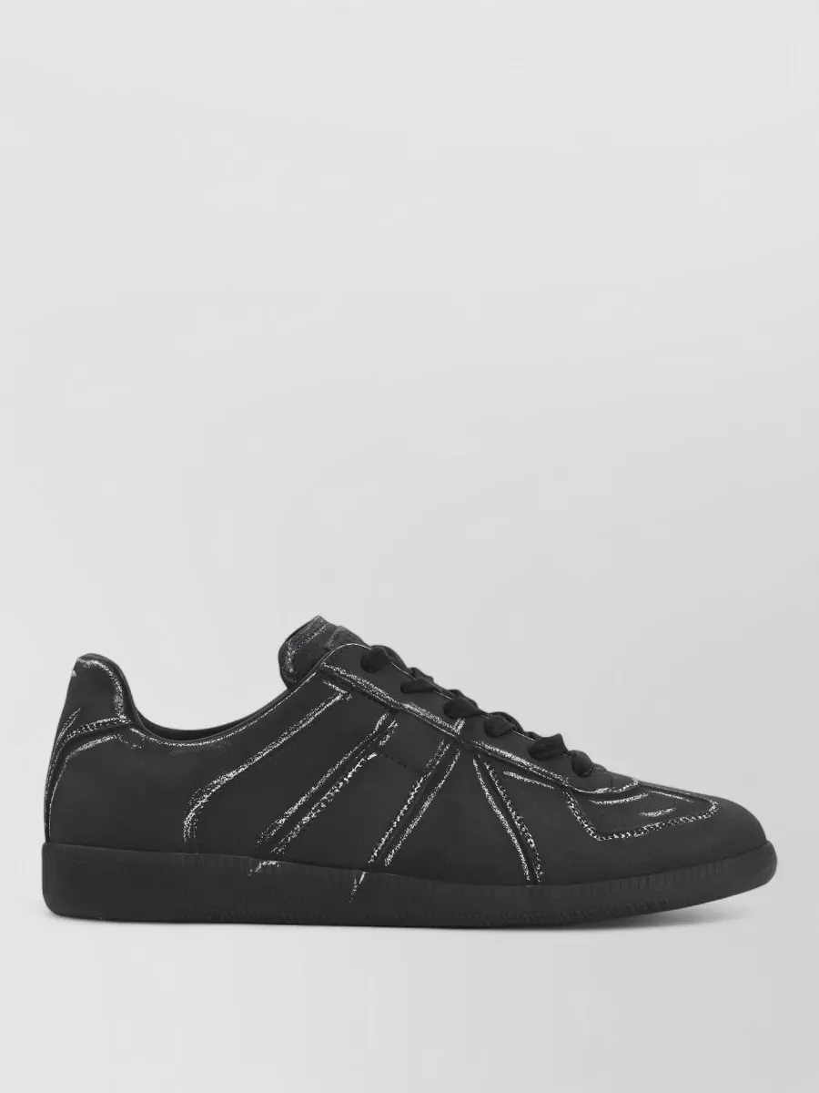 Maison Margiela leather low-top sneakers