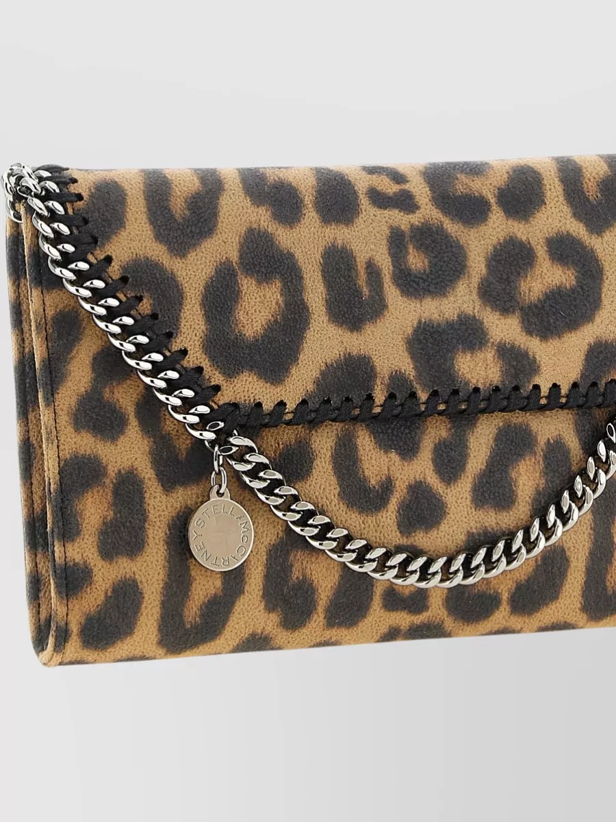 Stella Mccartney Falabella Leopard-Print Cross-Body Bag