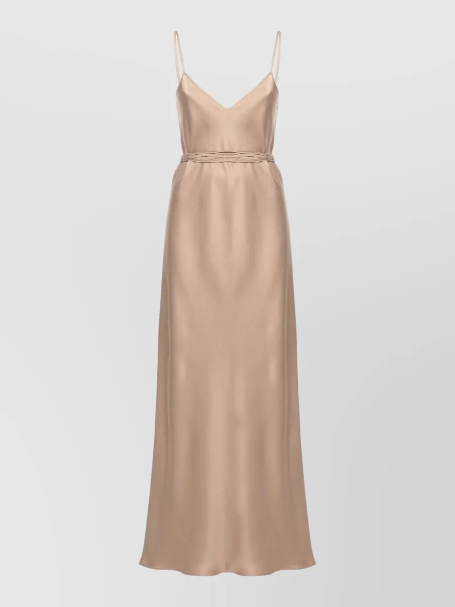 Antonelli Firenze V-Neck Sleeveless Maxi Dress
