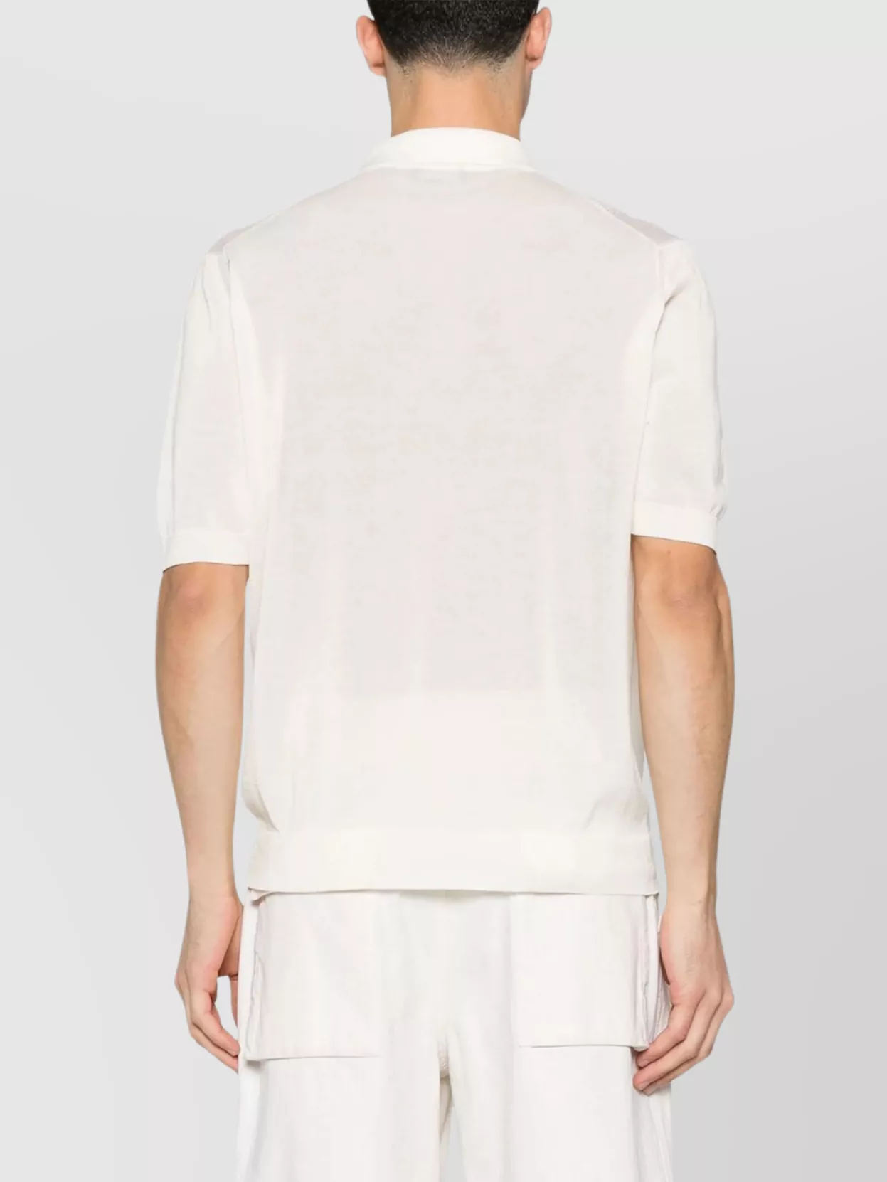 Tagliatore Zayd Lightweight Knit Polo Shirt