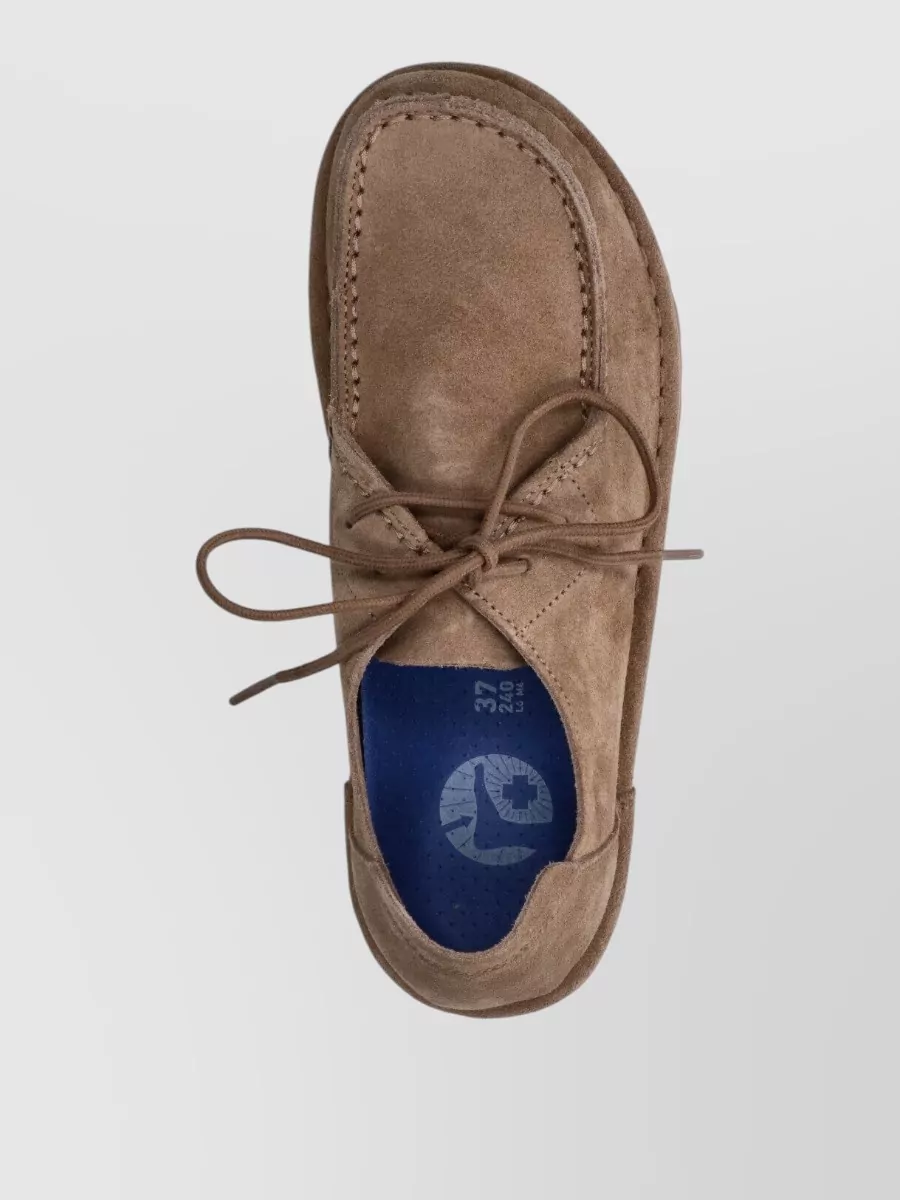 Birkenstock Leather Lace Up Loafers