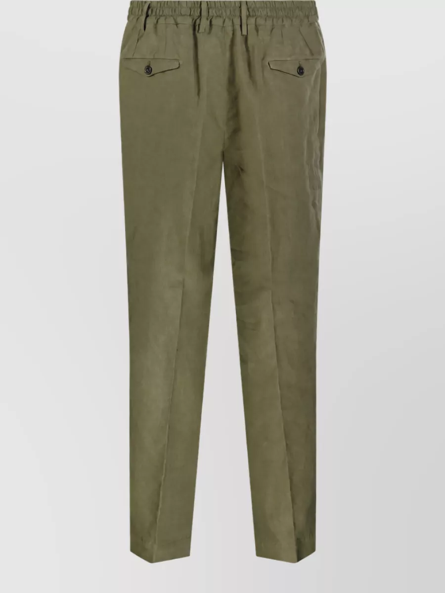 Santaniello linen chino shorts